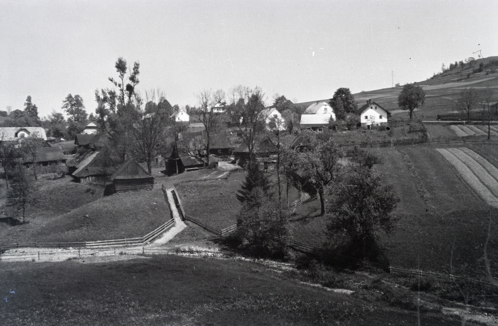 1942, Reményi József, shingle, vernacular architecture, Fortepan #257536