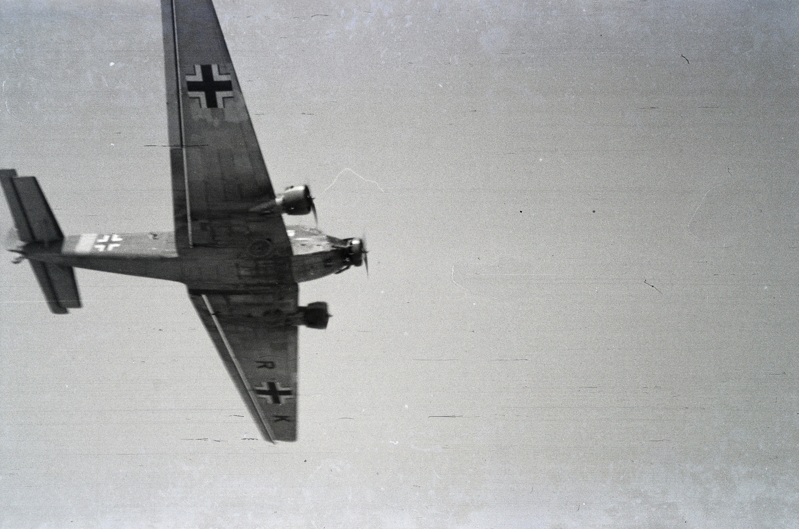 1943, Reményi József, airplane, Junkers-brand, second World War, Fortepan #257611