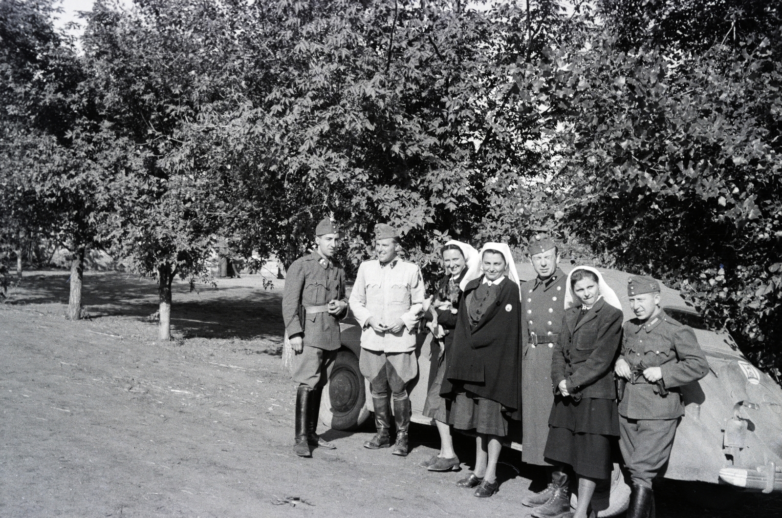 1942, Reményi József, soldier, Fortepan #257638