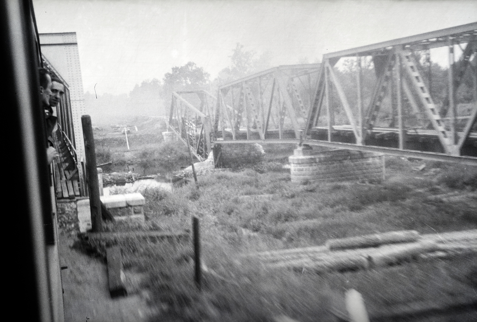 1942, Reményi József, wrecked bridge, Fortepan #257720