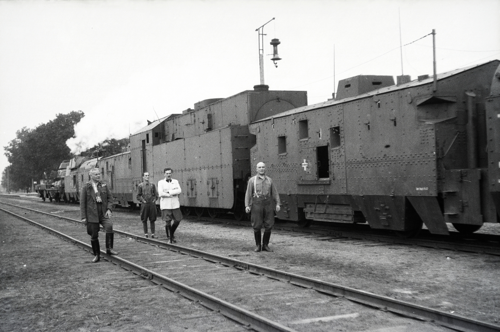 1942, Reményi József, armored railway, eastern front, Best of, Fortepan #257726