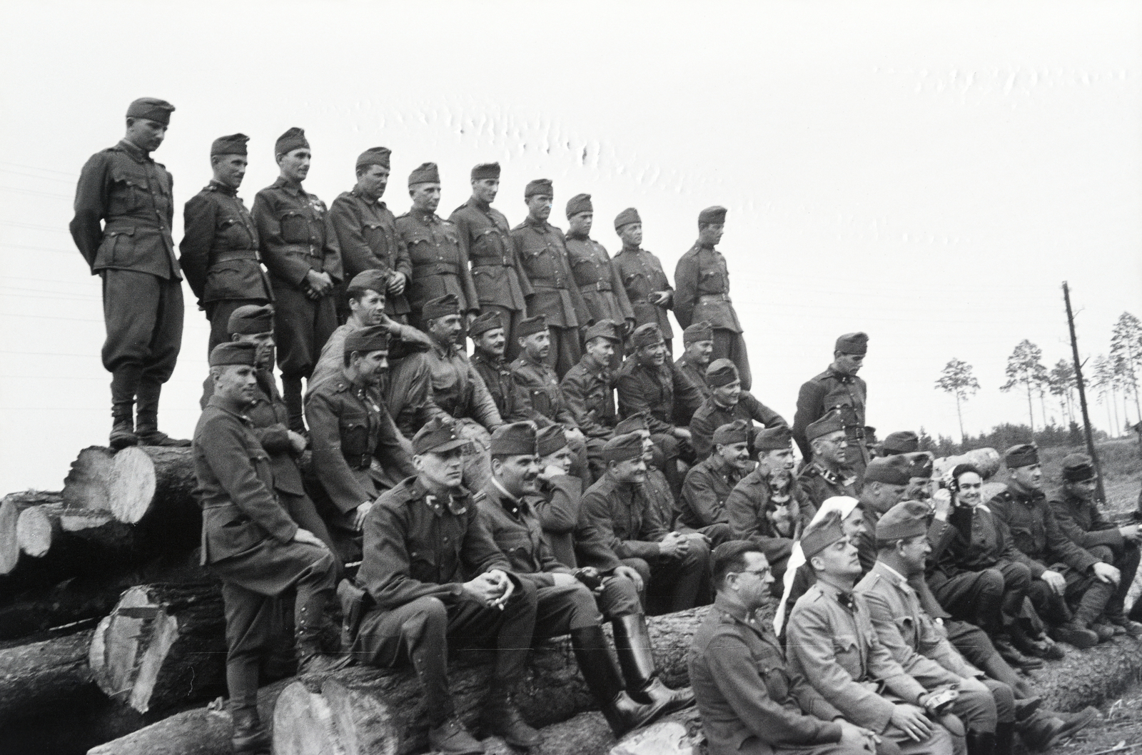 1942, Reményi József, soldier, Fortepan #257751