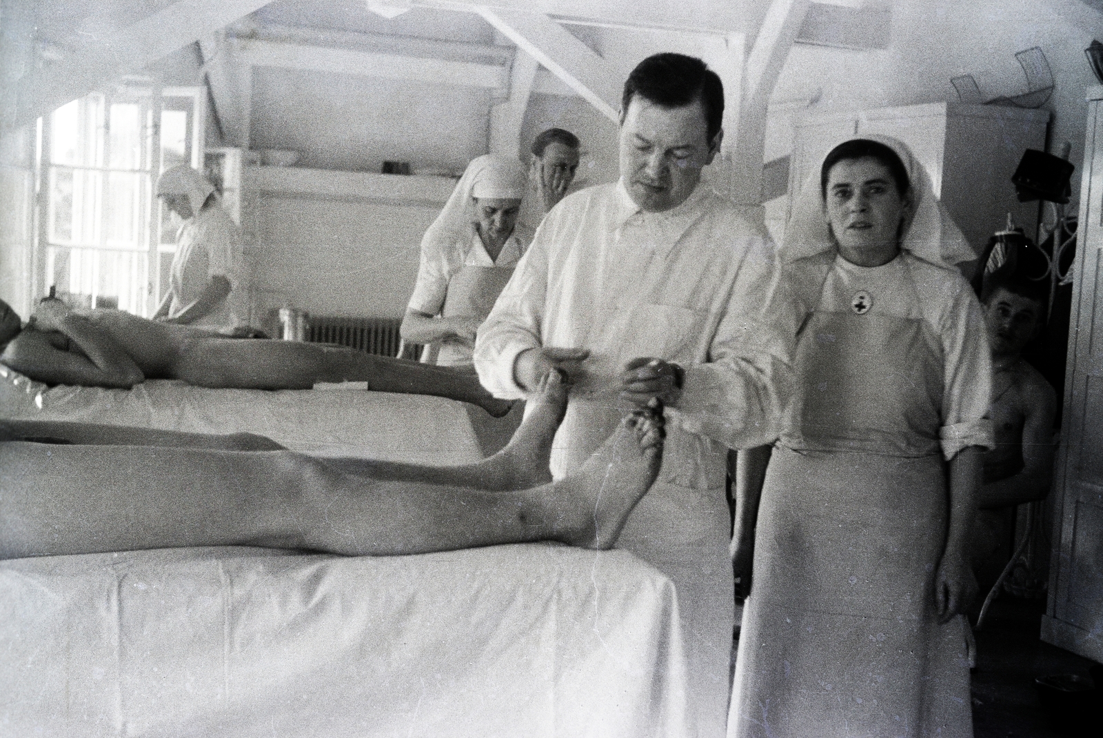 1942, Reményi József, kórházvonat, Fortepan #257918