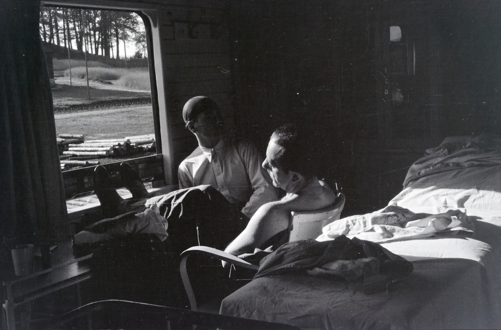 1942, Reményi József, Best of, kórházvonat, Fortepan #257996