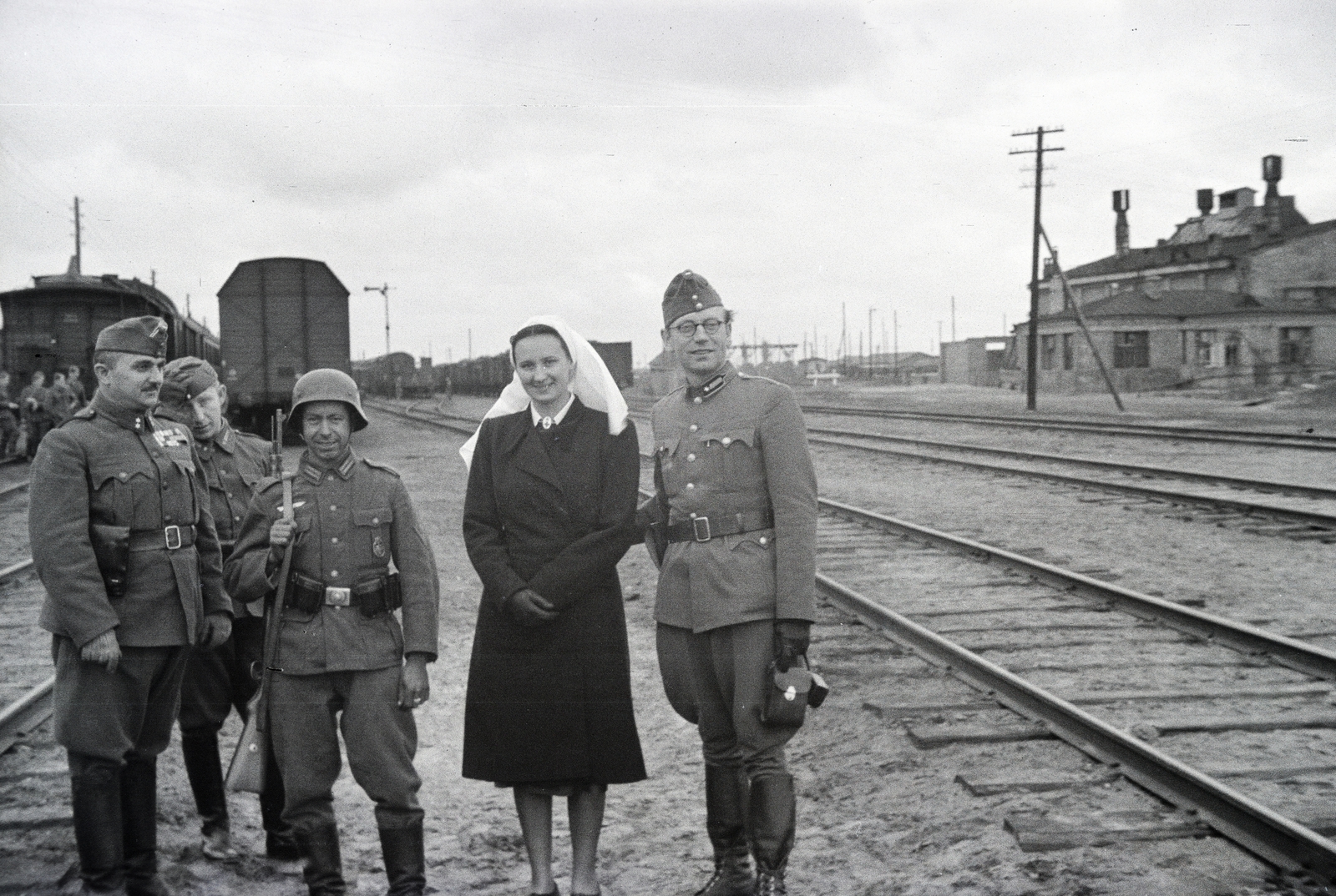 1942, Reményi József, German soldier, Fortepan #258232