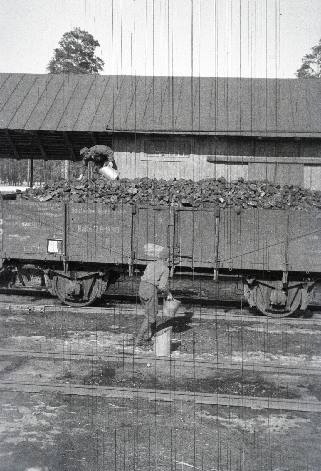 1942, Reményi József, tüzelő, szén, Fortepan #258253