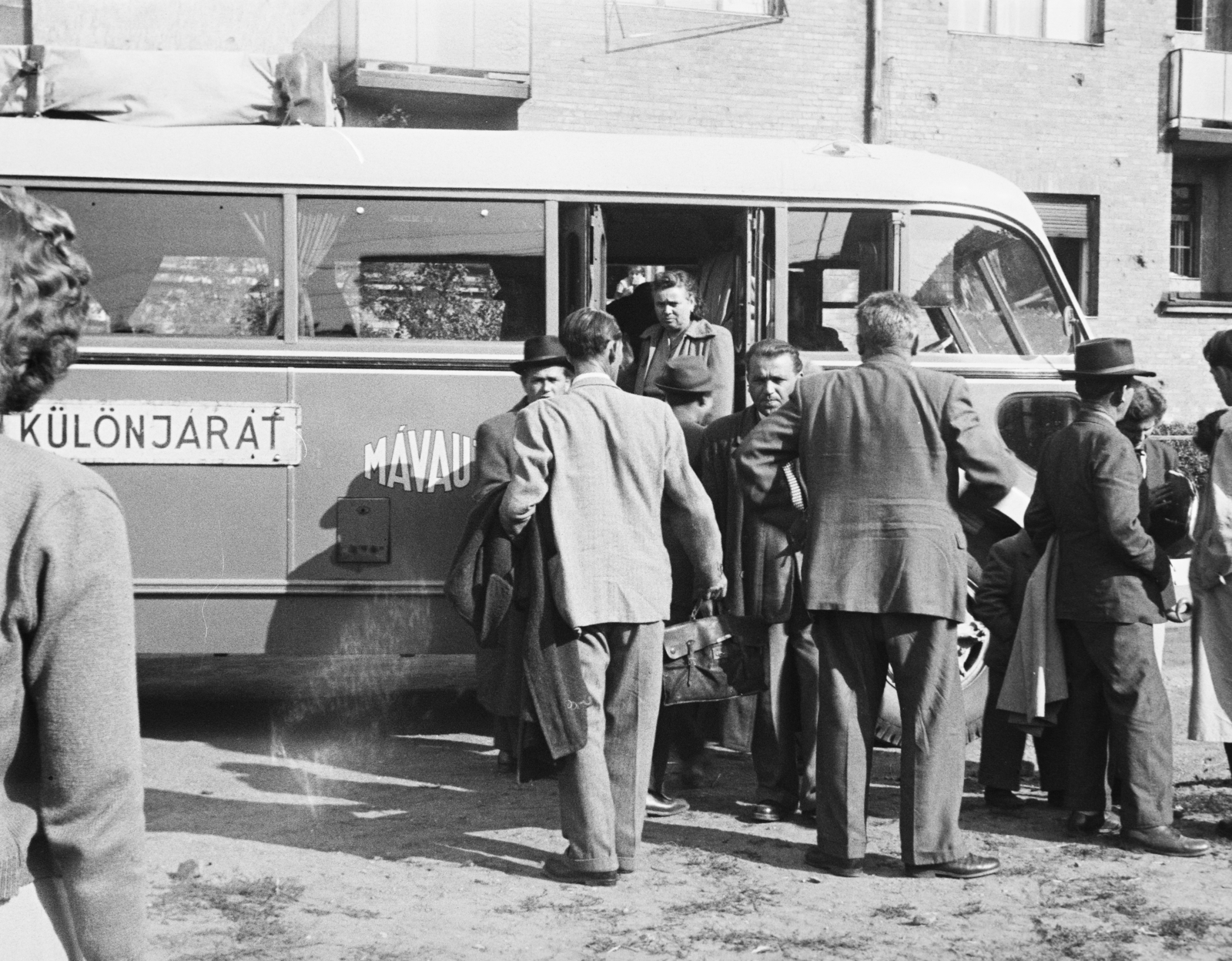 1960, Reményi József, bus, MÁVAUT-organisation, Fortepan #258762