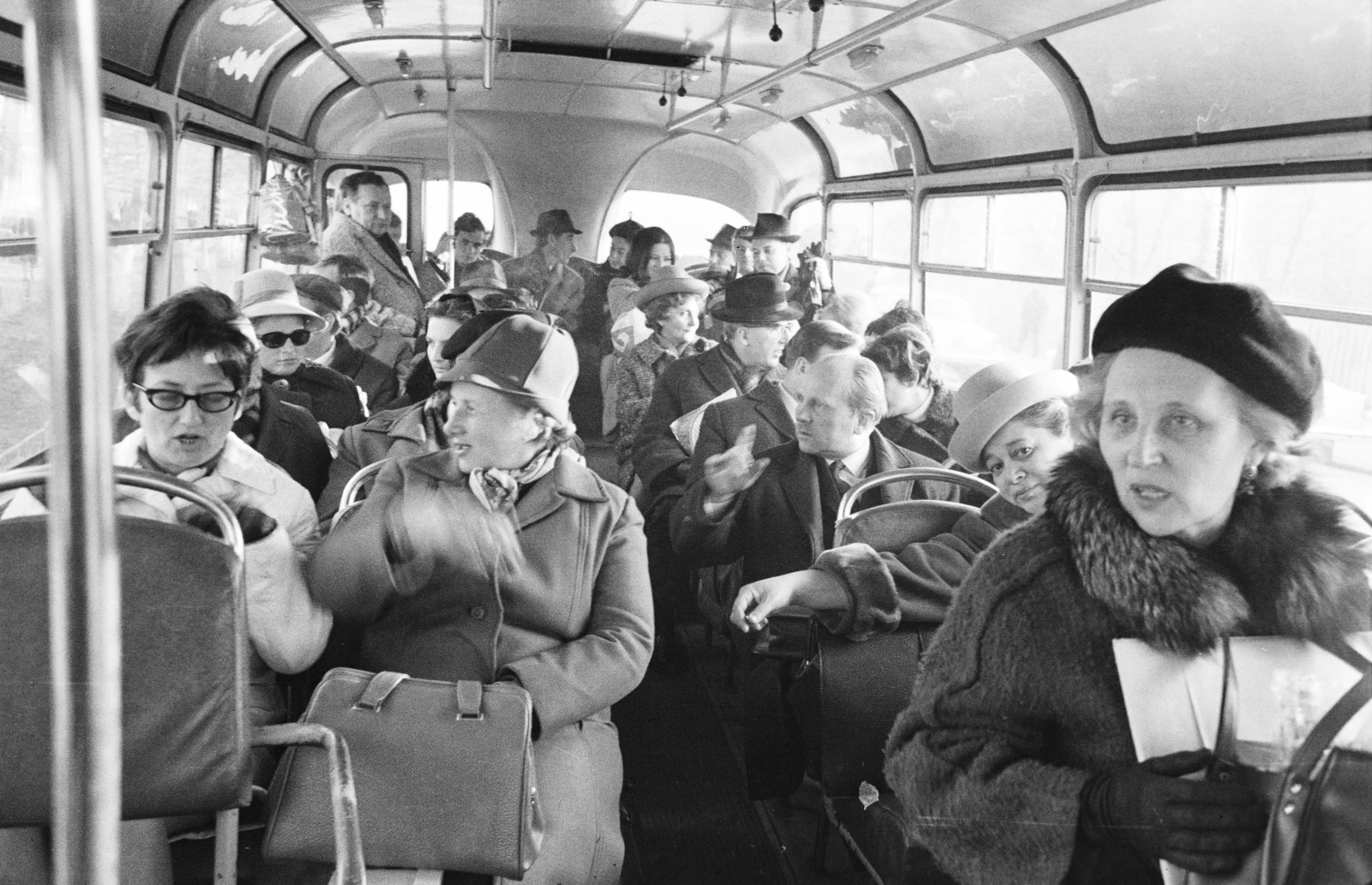 Russia, Moscow, 1970, Reményi József, travelling, public transport, Soviet Union, Fortepan #258790
