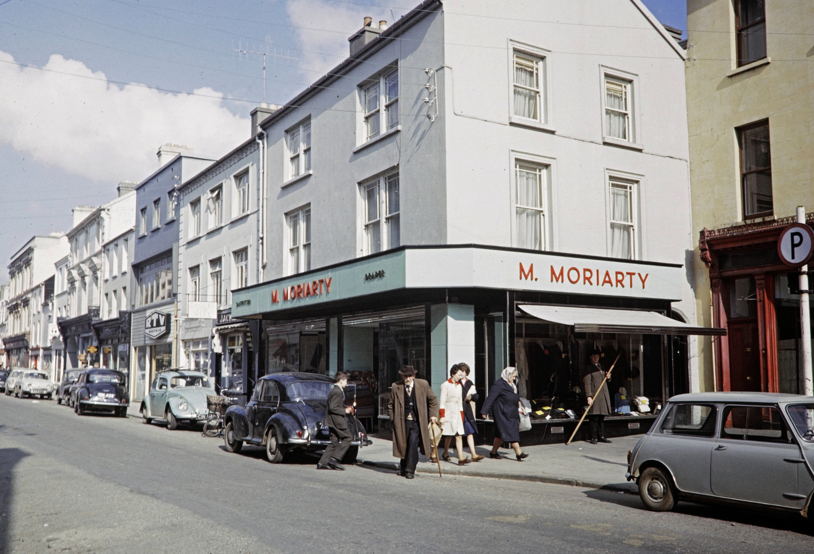 Írország, Killarney, High Street 1., 1964, UWM Libraries, Harrison Forman, Fortepan #258917