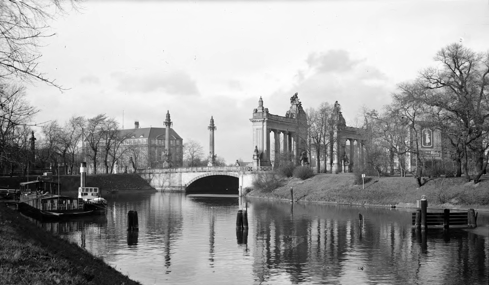 Germany, Berlin, Charlottenburgi kapu., 1934, UWM Libraries, shore, Fortepan #259309