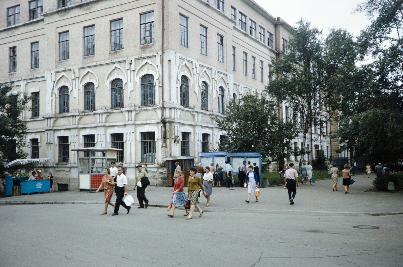 Russia, Habarovsk, Muravjov-Amurszkij (Marx Károly) utca - Zaparin utca sarok., 1964, UWM Libraries, Fortepan #259650