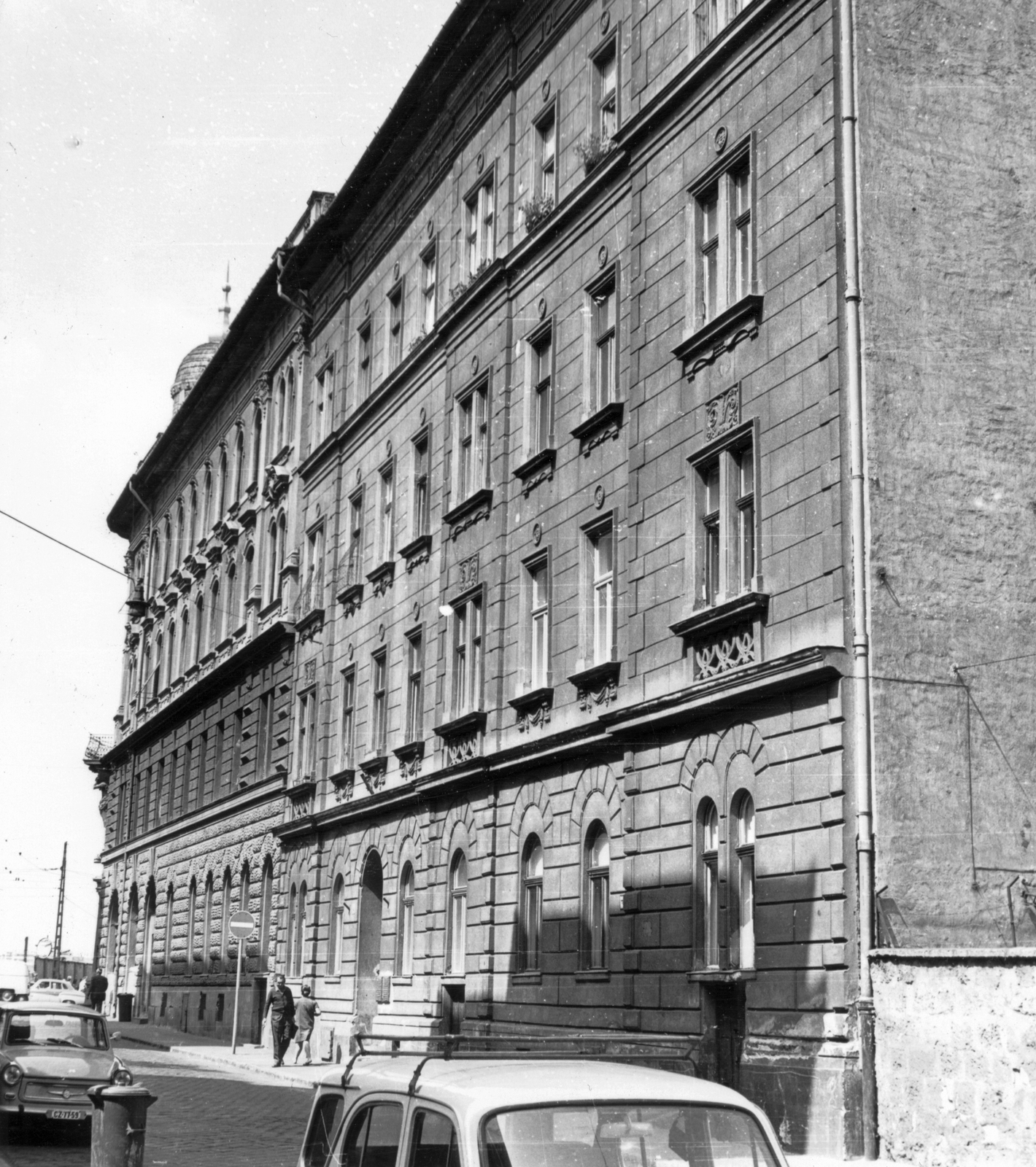 Hungary, Budapest IX., Liliom utca a Gabona utca felől a Boráros tér felé nézve., 1972, Ferencvárosi Helytörténeti Gyűjtemény, Budapest, Fortepan #25992
