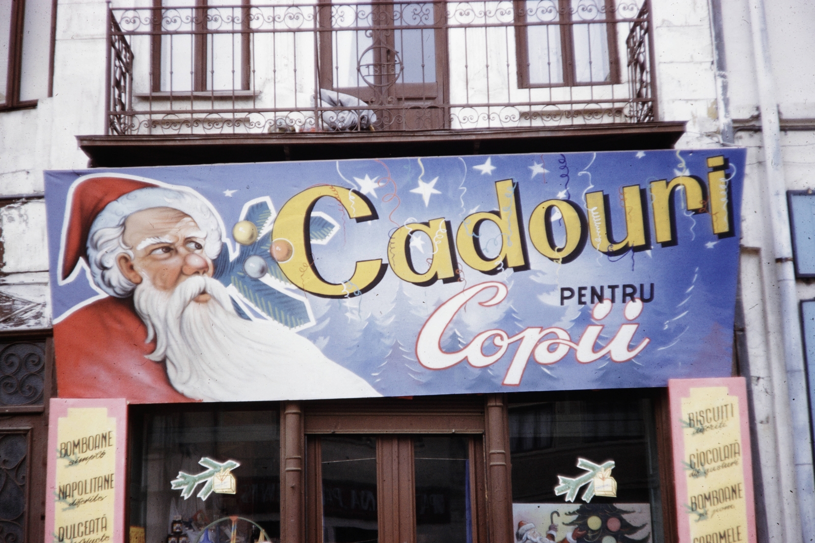 Románia, 1960, UWM Libraries, Harrison Forman, mikulás, színes, Fortepan #260541