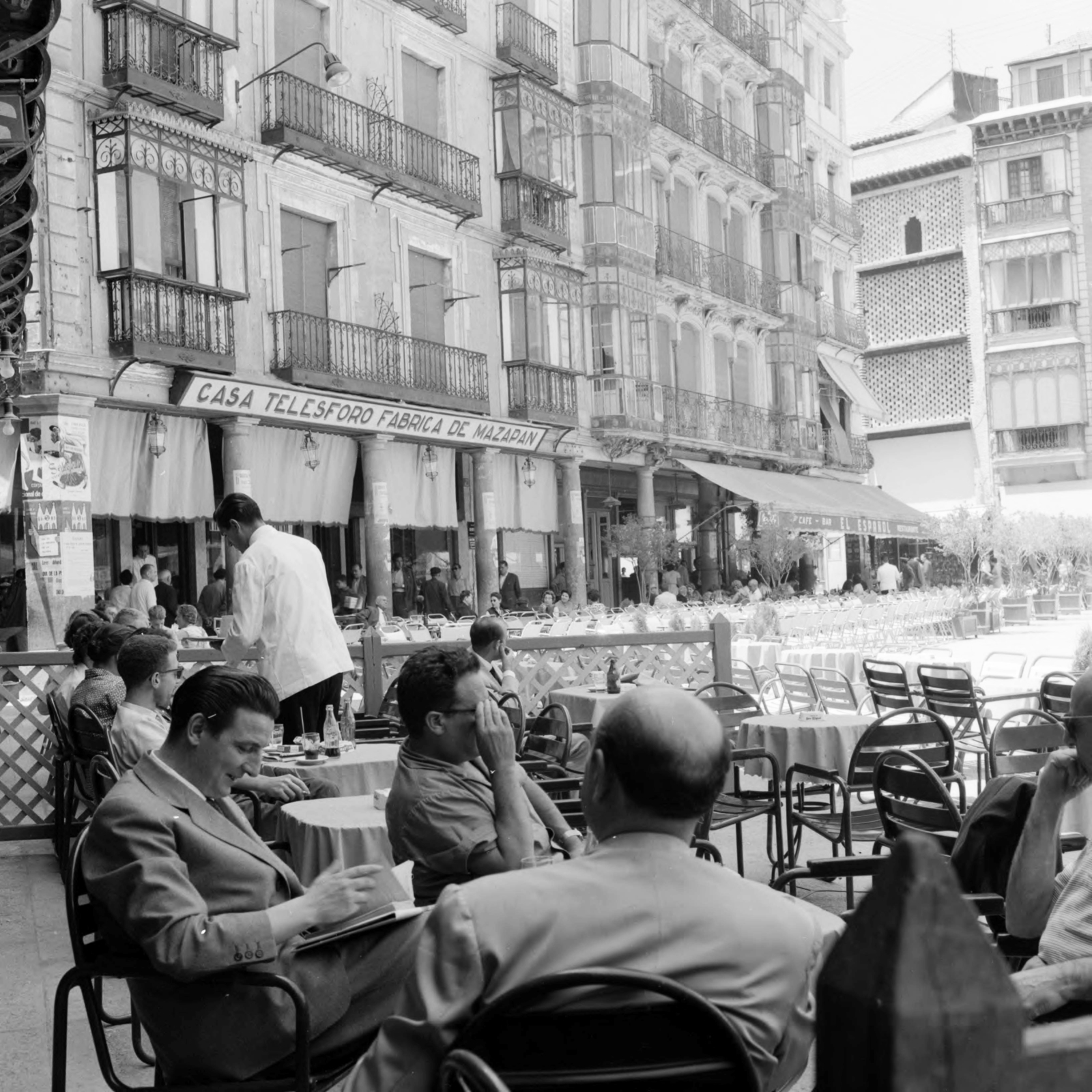 Spanyolország, Toledo, Plaza de Zocodover., 1961, UWM Libraries, Fortepan #260632