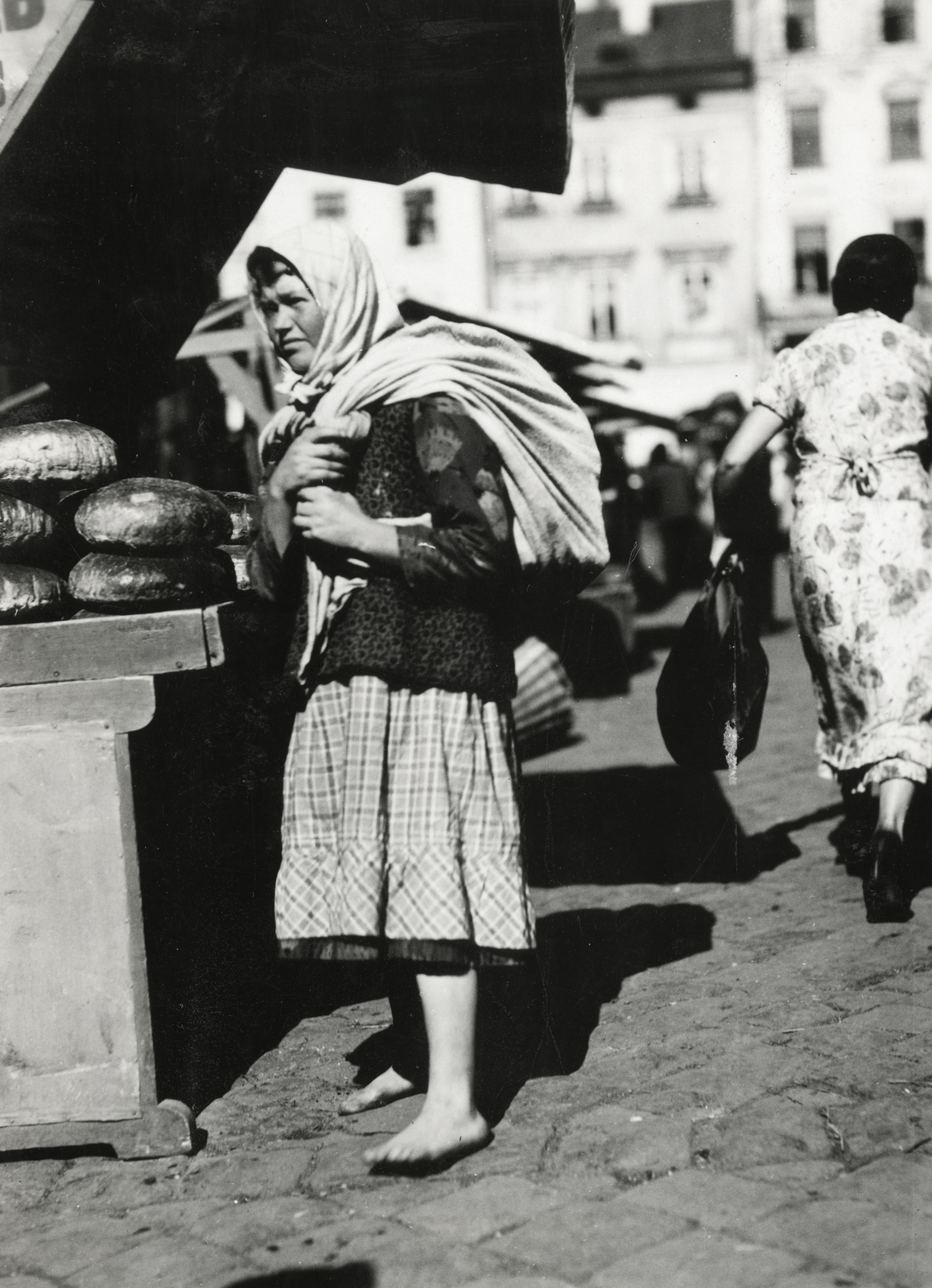 Ukrajna, Lviv, Régi piactér (Rinok), 1934, UWM Libraries, Boyd Louise Arner, Fortepan #260757