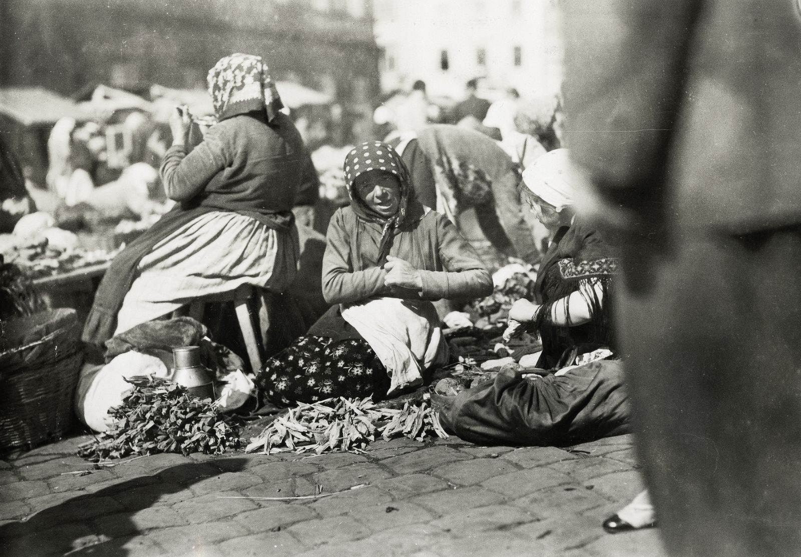 Ukraine, Lviv, piac., 1934, UWM Libraries, Fortepan #260784