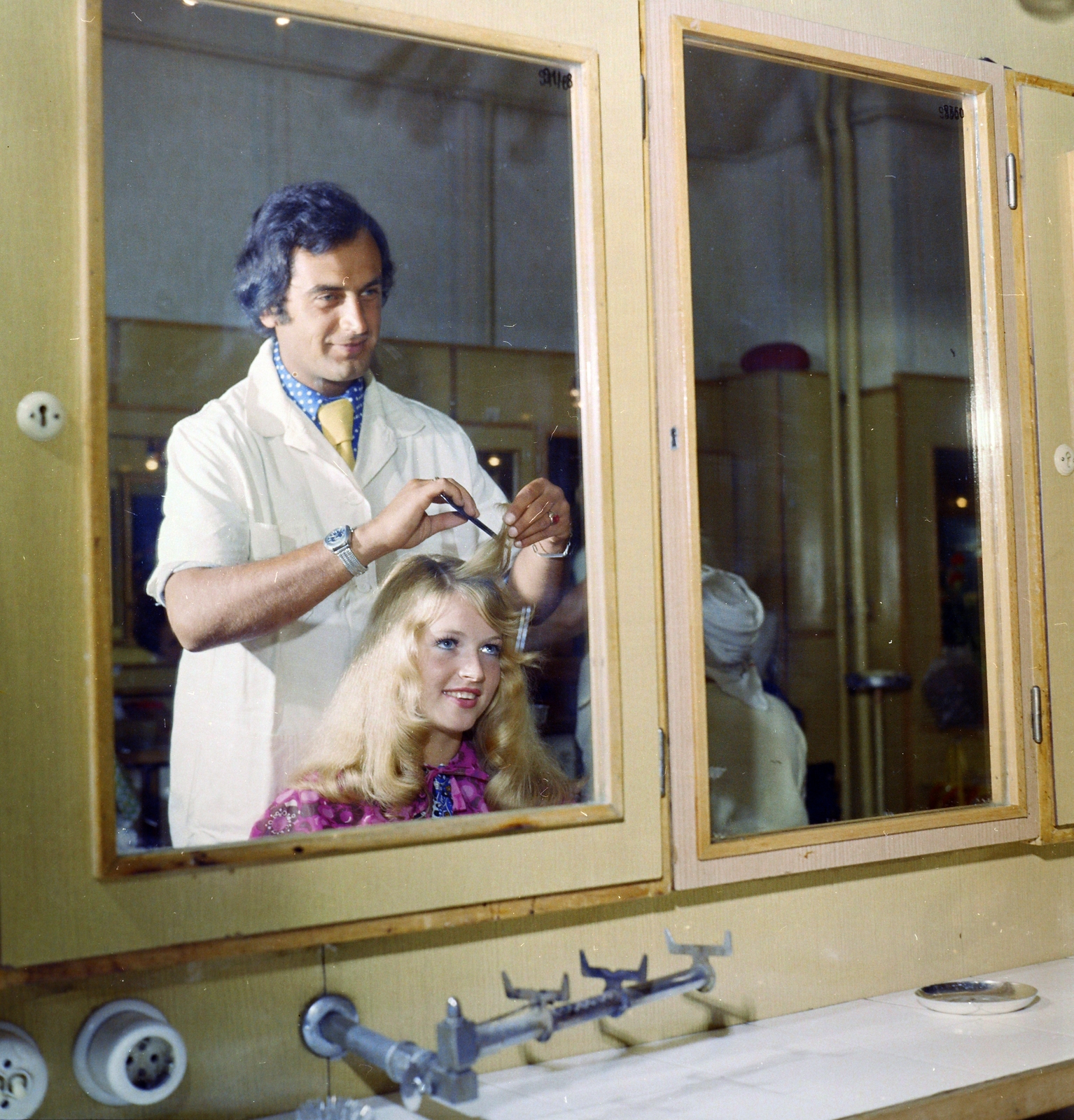 Hungary, Vinkovich László manöken., 1972, Faragó György, colorful, Fortepan #260868