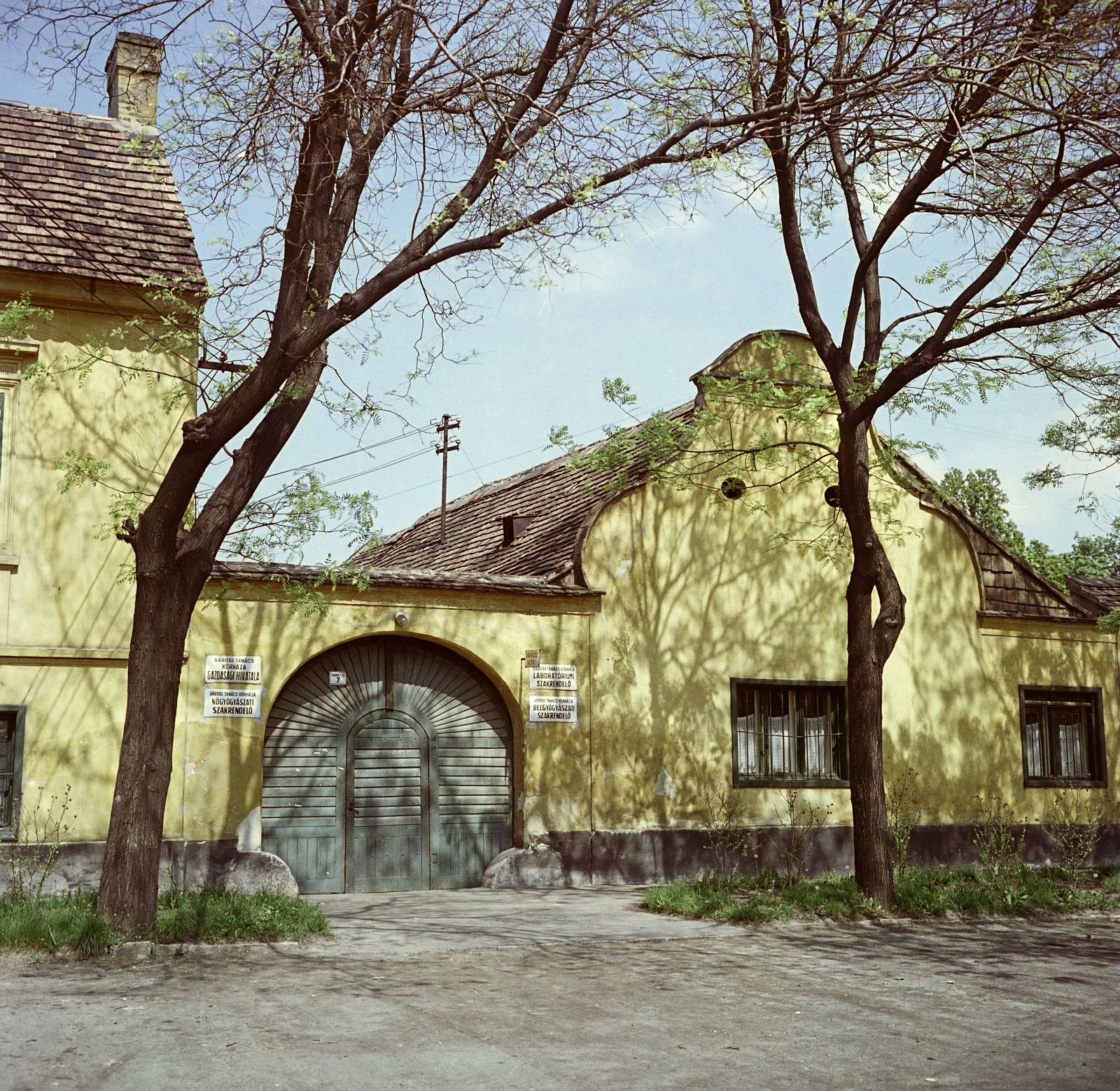 Hungary, Tata, Hősök tere 8., 1971, Faragó György, colorful, Fortepan #261325