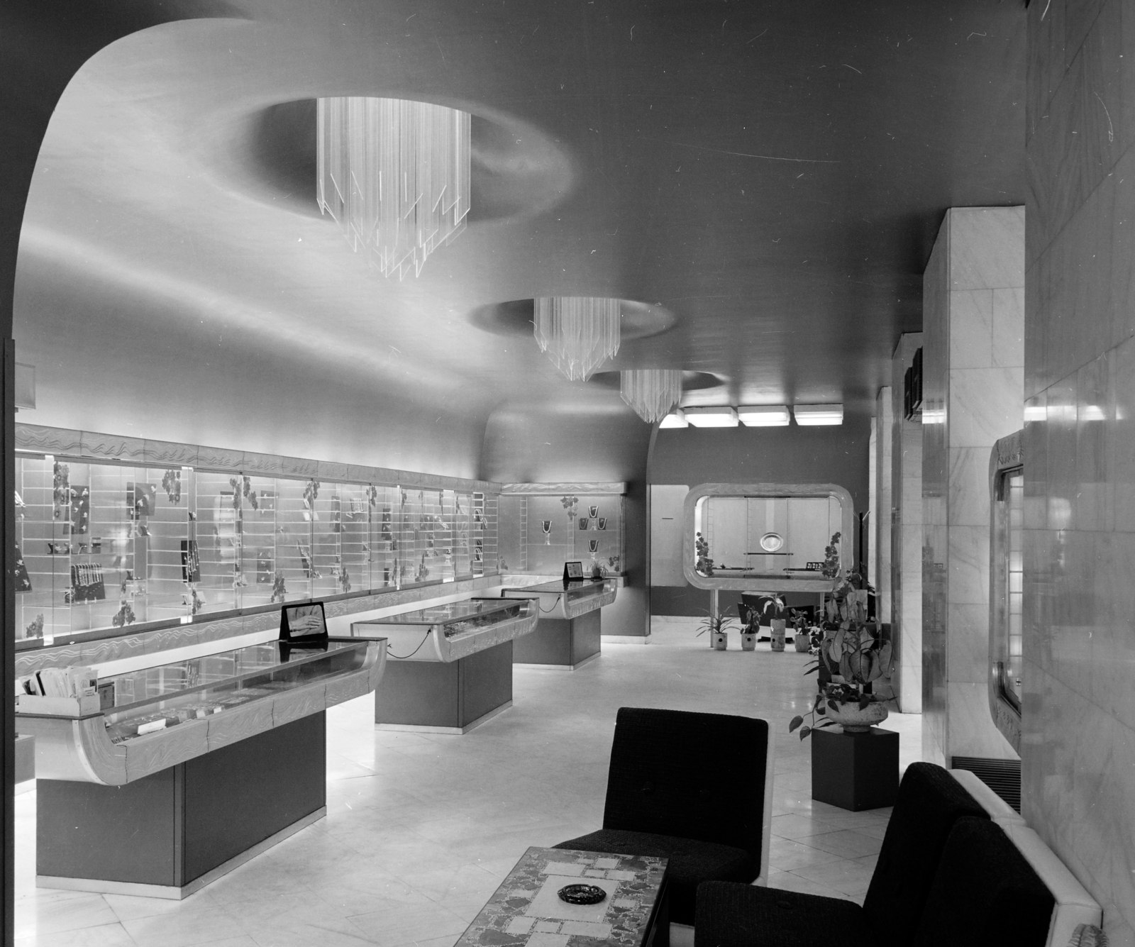 1971, Faragó György, shop interior, jewelry, Fortepan #261345