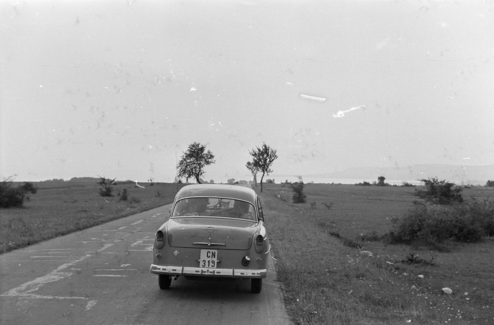 1959, Faragó György, number plate, automobile, Opel-brand, Fortepan #261731