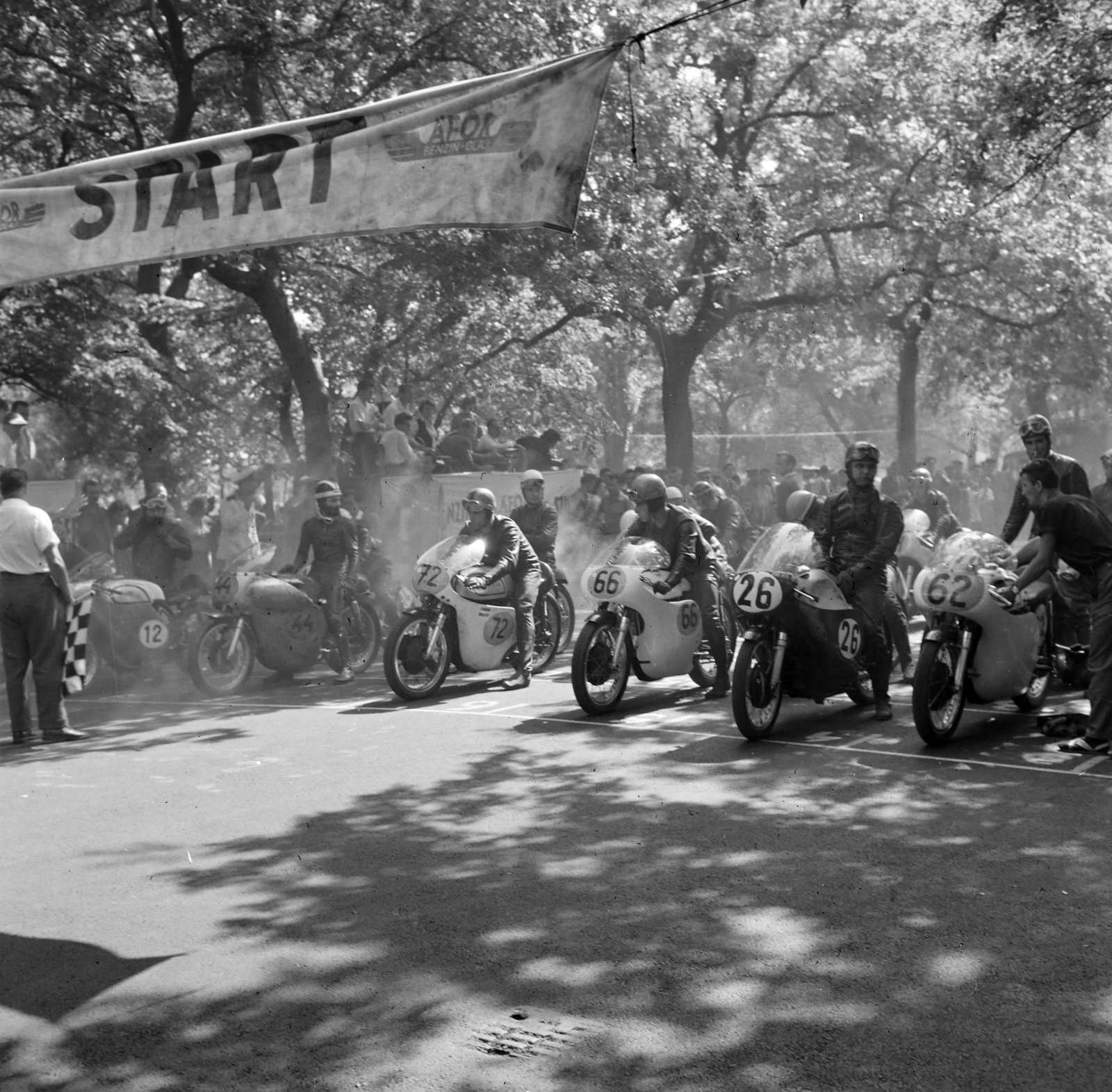 1969, Faragó György, motorcycle race, Fortepan #262026