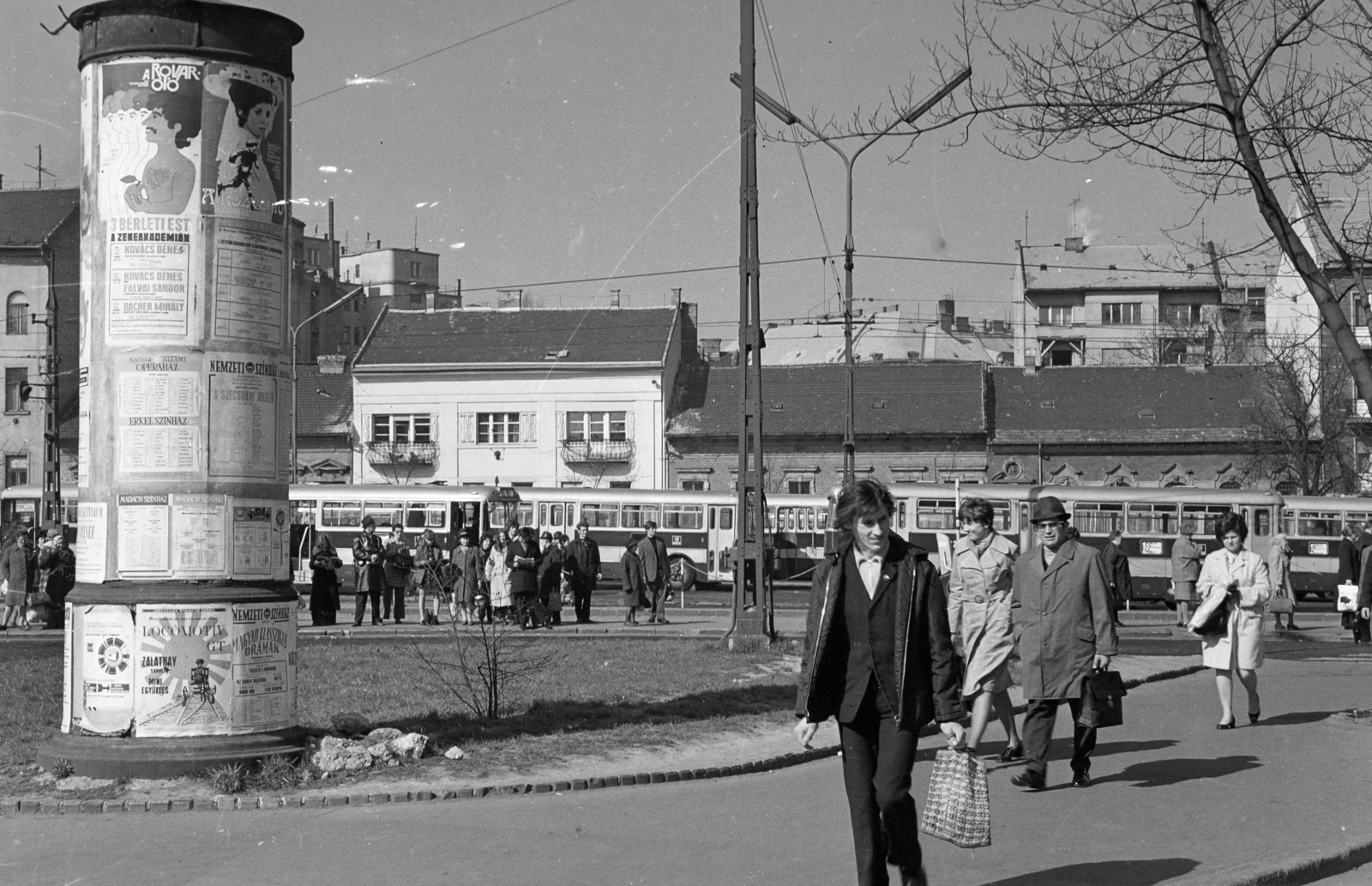 Hungary, Budapest II., Széll Kálmán (Moszkva) tér., 1972, Gyulai Gaál Krisztián, Budapest, Fortepan #262153