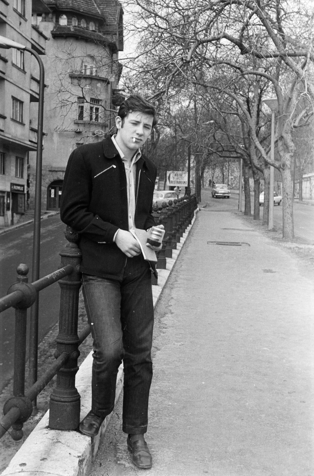 Hungary, Budapest II., a felvétel a Rómer Flóris utcában készült, háttérben balra a Zivatar utca torkolata., 1968, Gyulai Gaál Krisztián, Best of, Budapest, Fortepan #262339