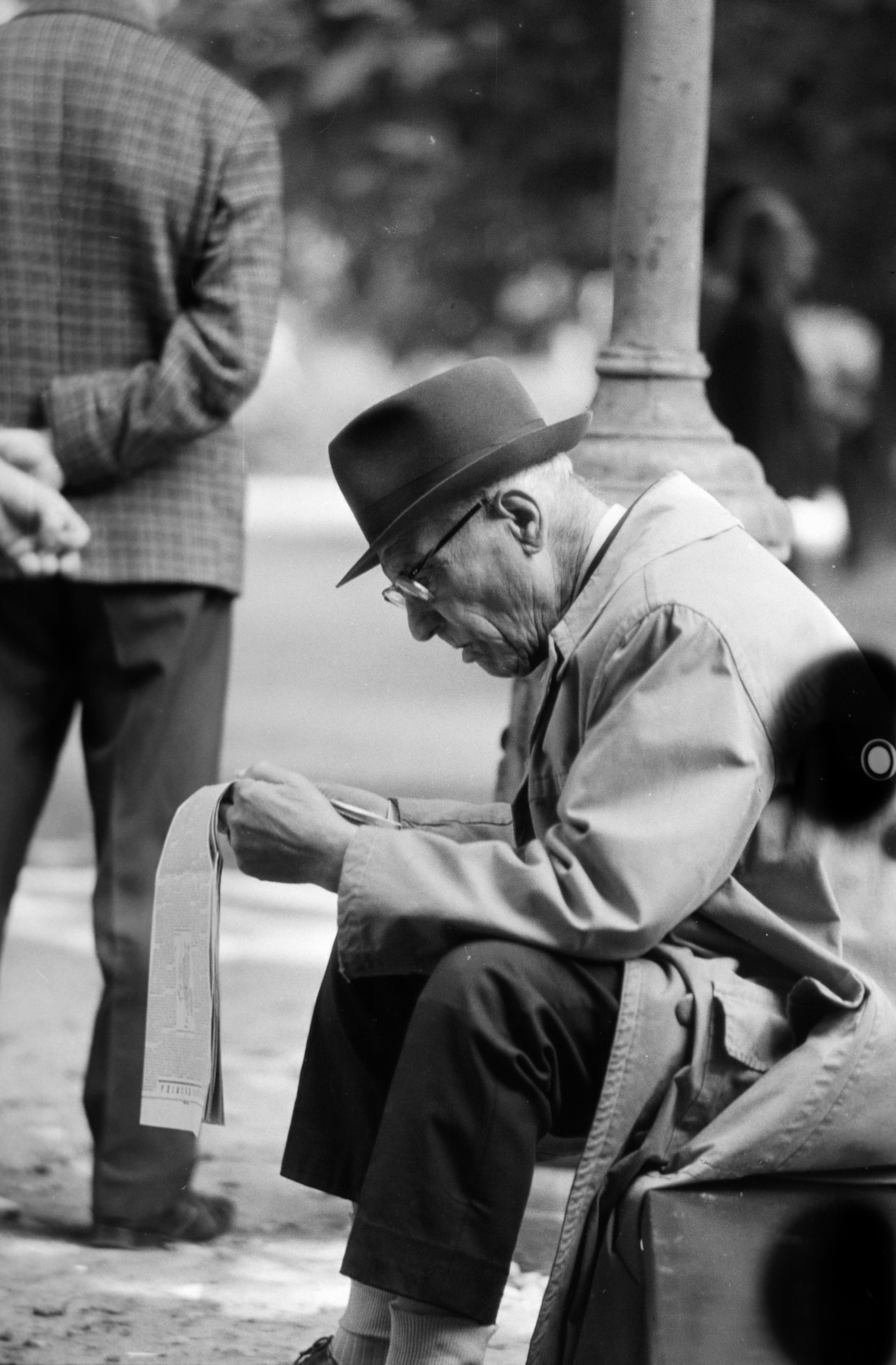 1967, Gyulai Gaál Krisztián, reading, hat, portrait, Fortepan #262342