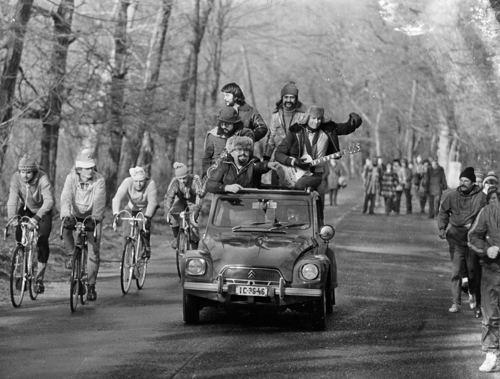 Magyarország, Bergendy-együttes., 1979, Gyulai Gaál Krisztián, rendszám, Fortepan #262874