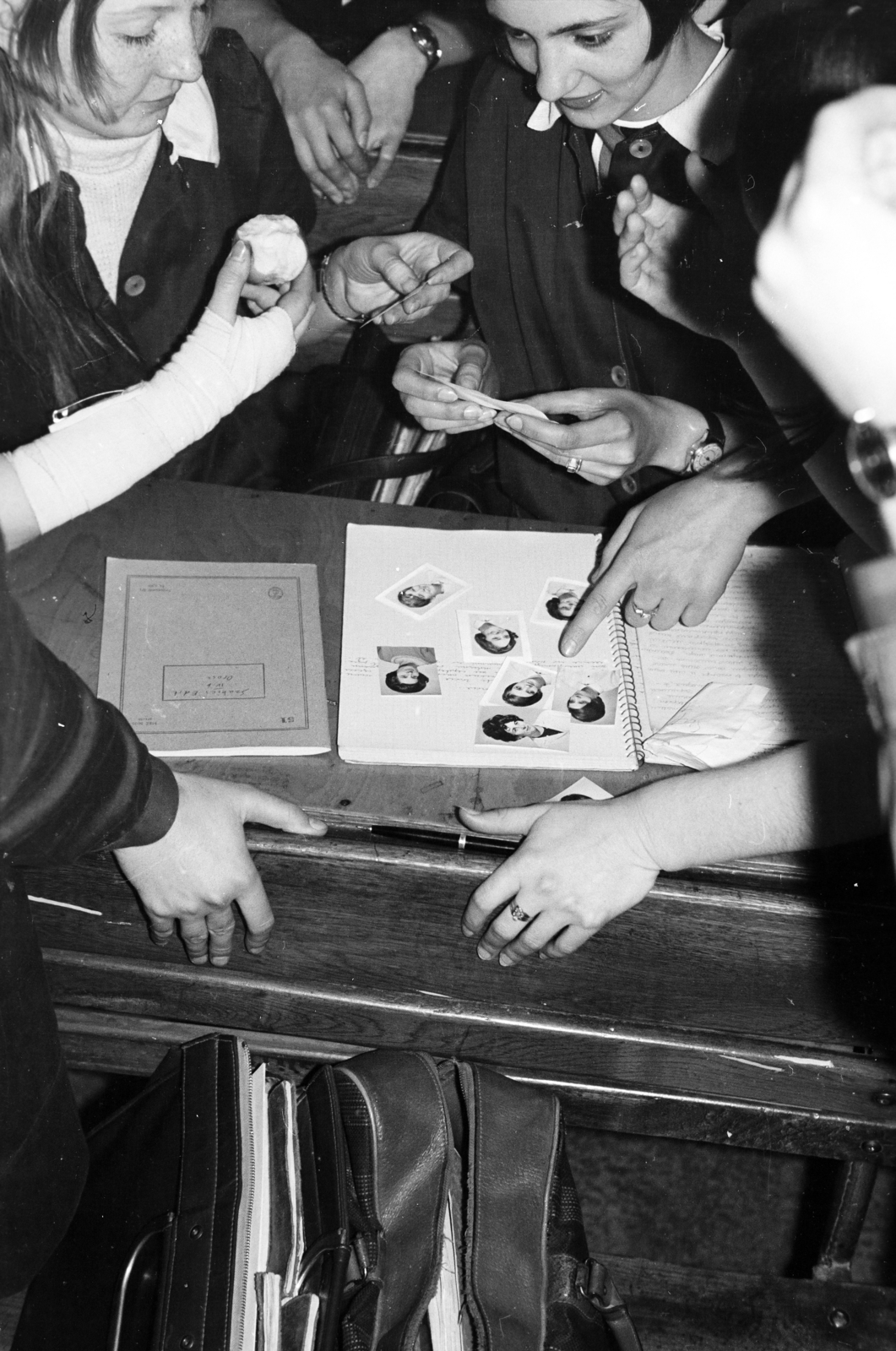 1968, Ránki Júlia, photo album, picture in picture, Fortepan #263041