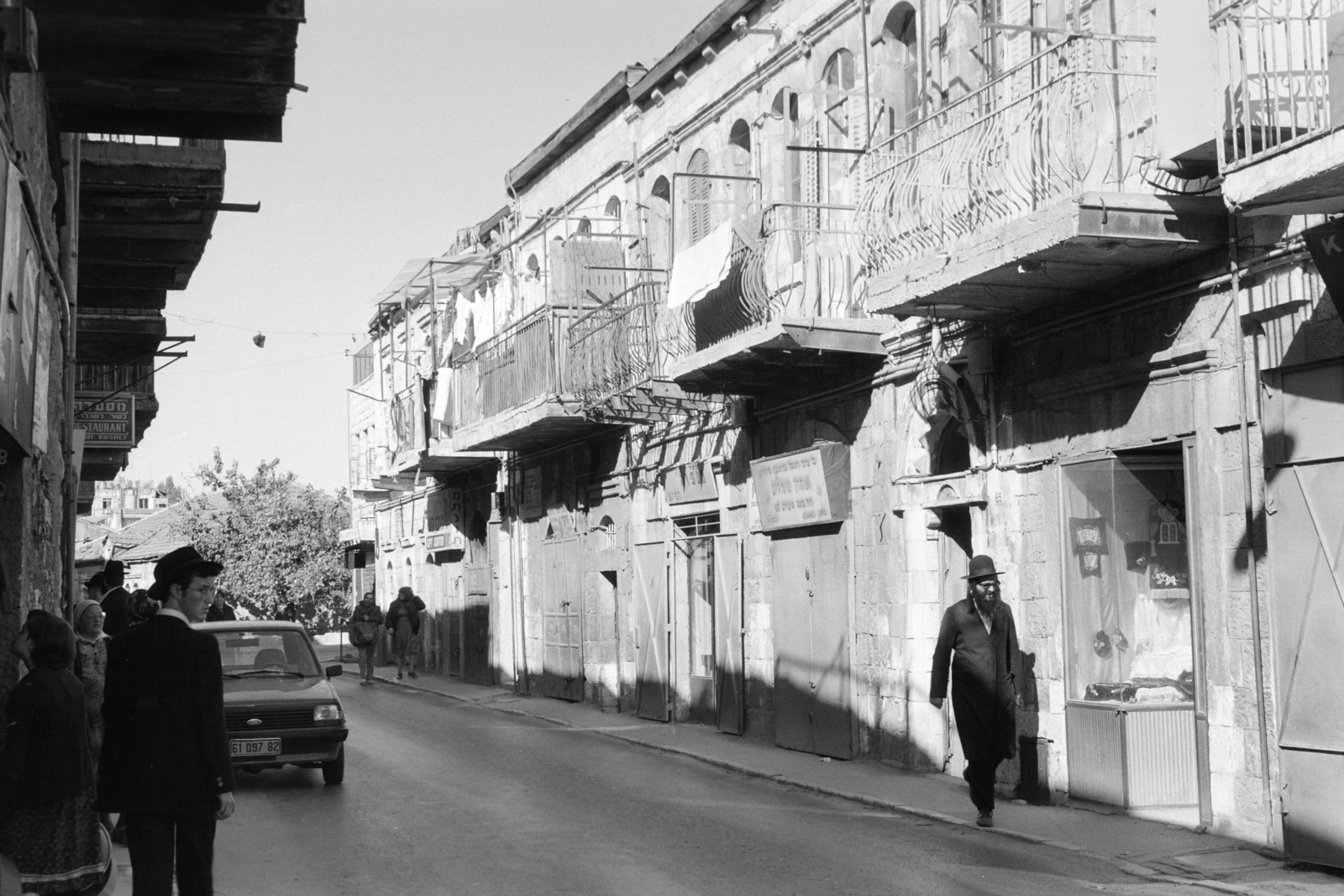 Izrael, Jeruzsálem, Mea Shearim utca 65., 1979, Ránki Júlia, Fortepan #263113