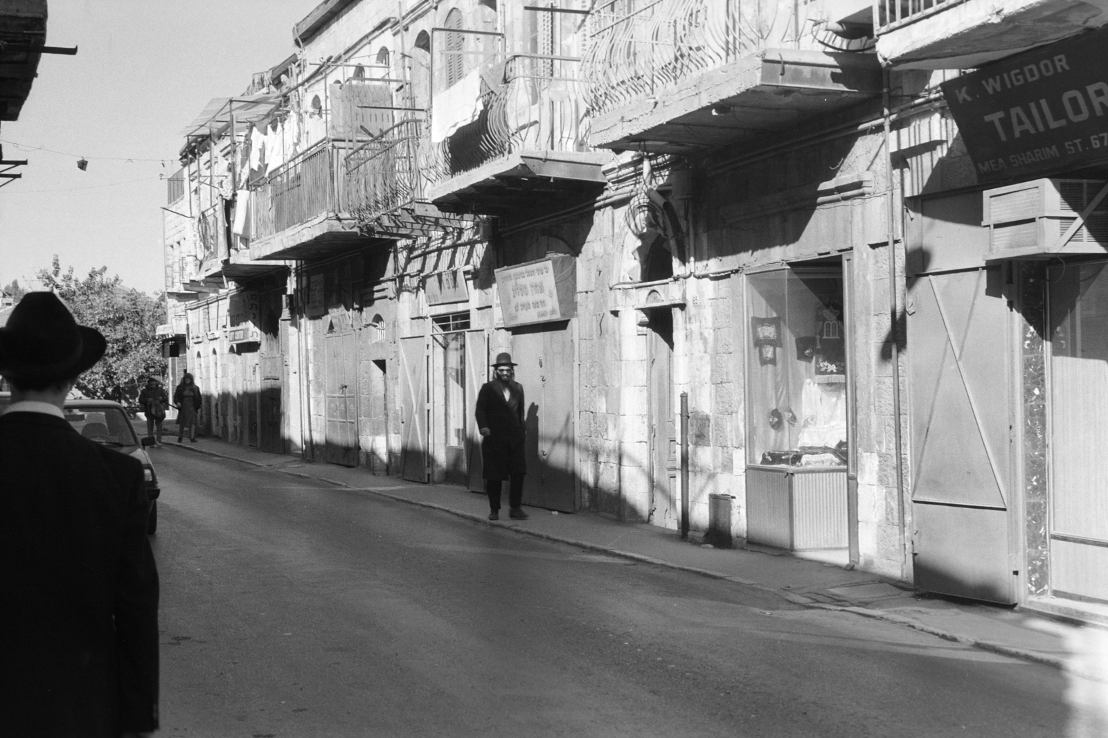 Izrael, Jeruzsálem, Mea Shearim utca., 1979, Ránki Júlia, Fortepan #263114