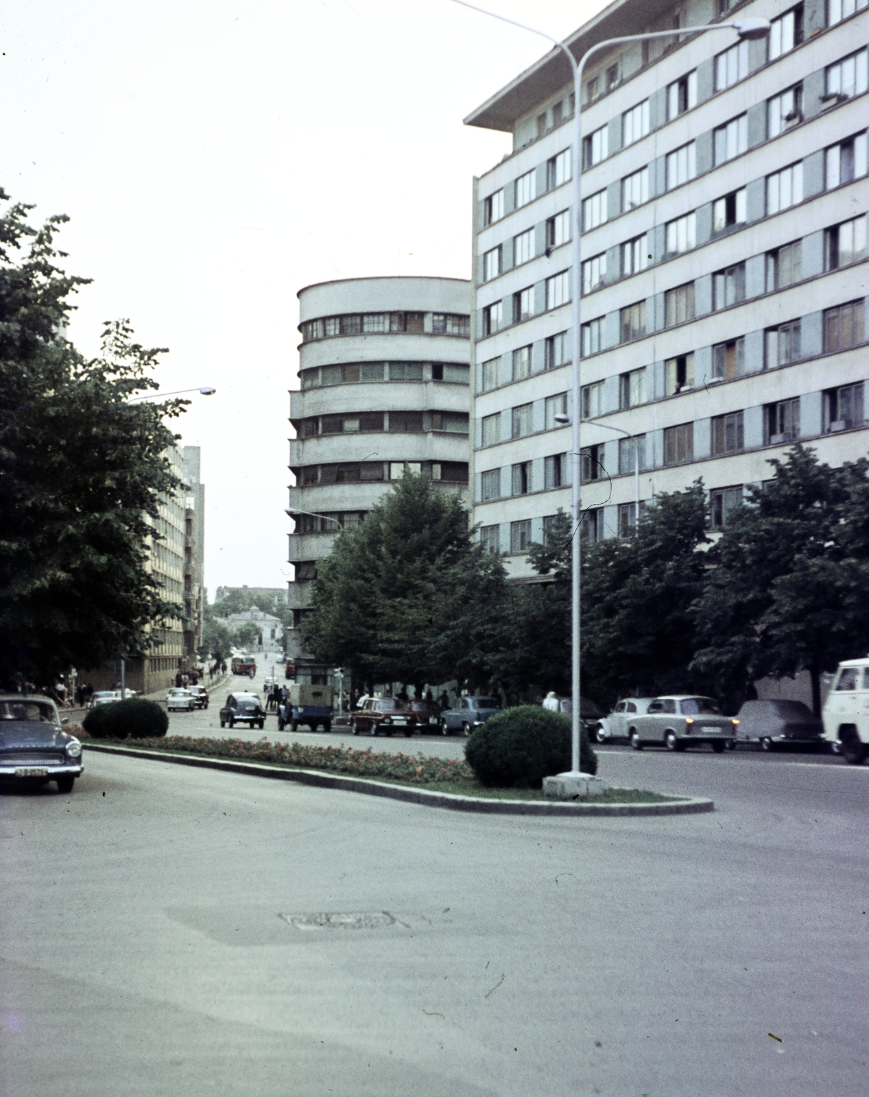 Romania, Bucharest, Strada Știrbei Vodă., 1965, Fortepan/Album074, colorful, Fortepan #263313