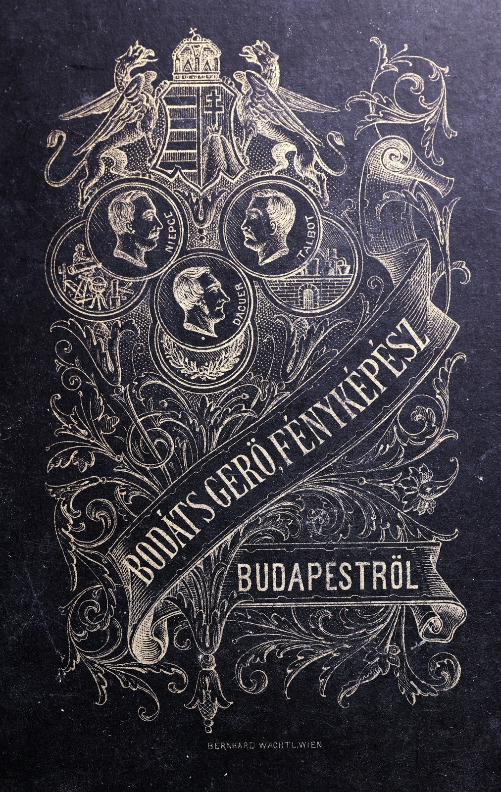 Hungary, Budapest, Bodáts Gerő fényképész., 1904, Zichy kúria, Zala, verso, photographer, studio, Fortepan #263452