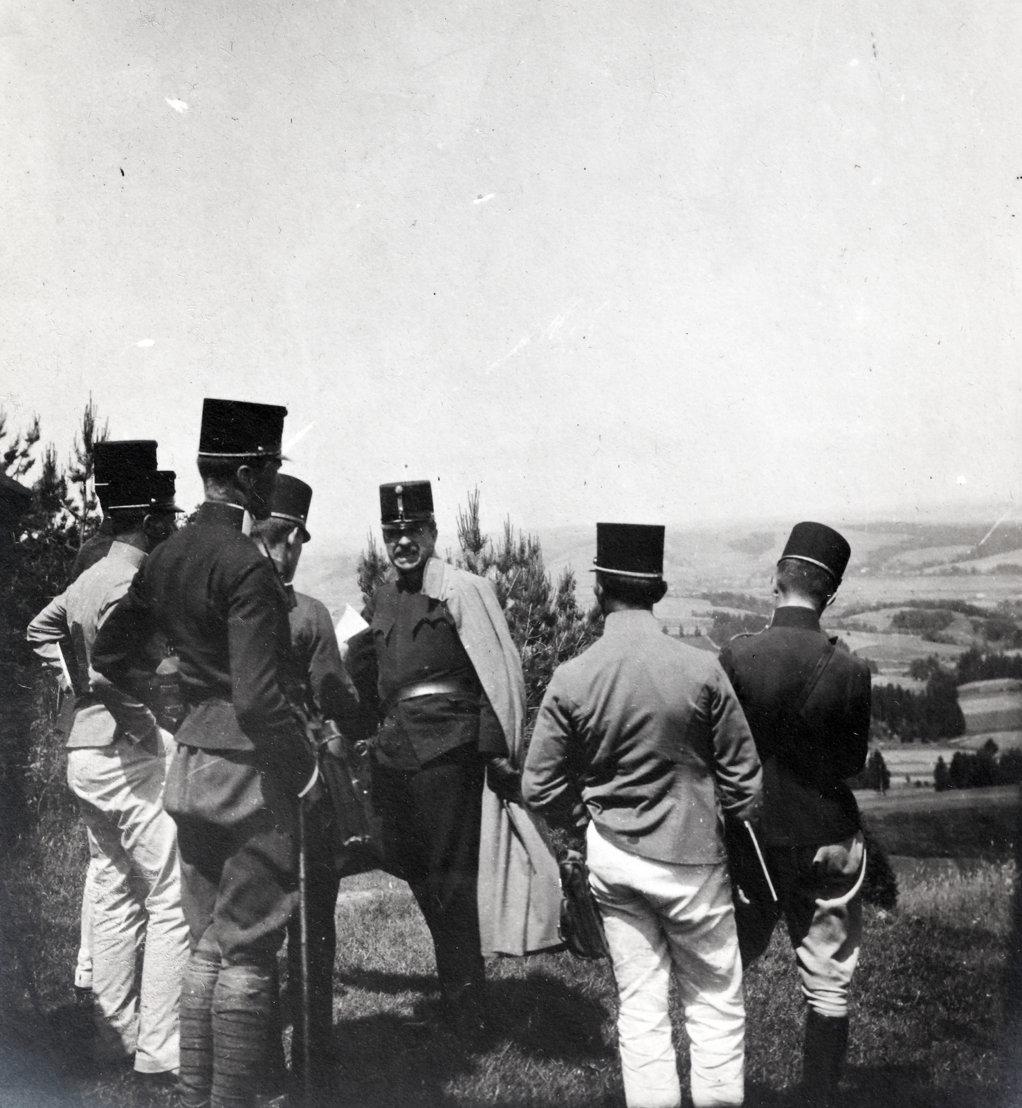 1912, Zichy kúria, Zala, csoportkép, Fortepan #263750