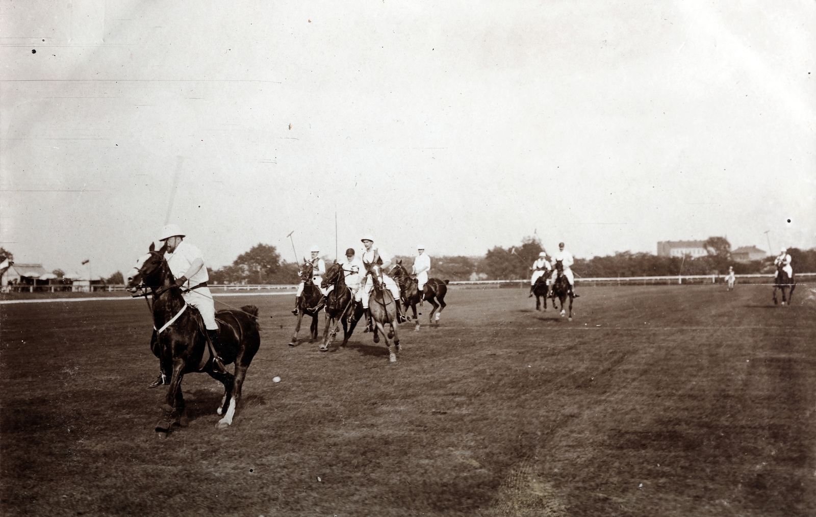 1912, Zichy kúria, Zala, horse race, Fortepan #263888