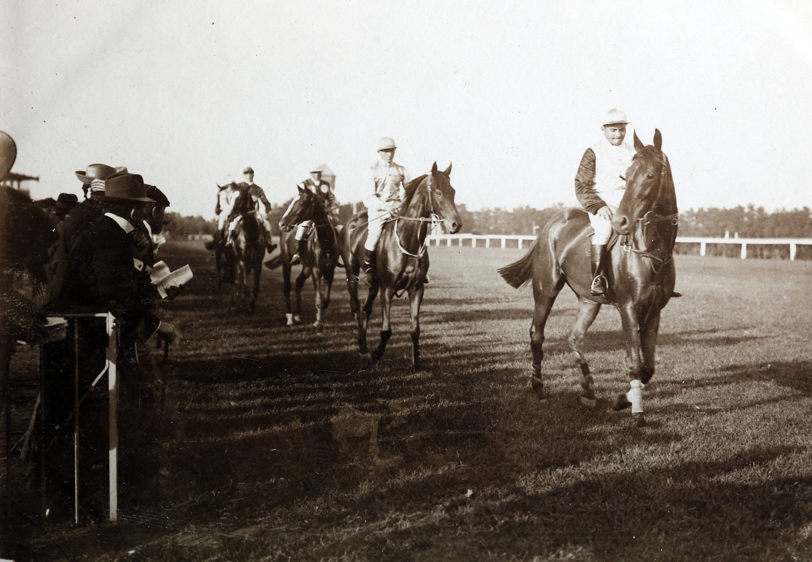 1913, Zichy kúria, Zala, horse race, Fortepan #263901