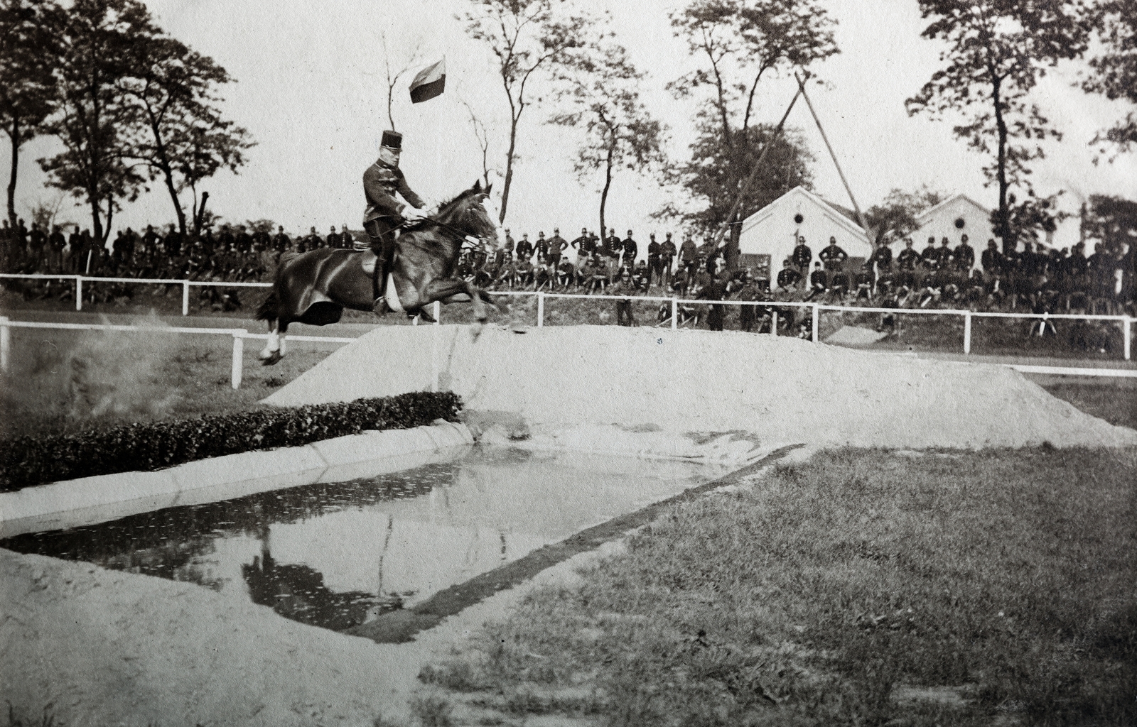 1913, Zichy kúria, Zala, horse race, Fortepan #263913