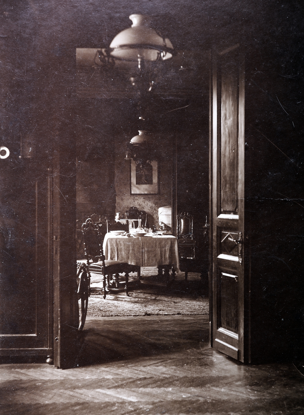 Hungary, Budapest V., Szép utca 6., lakásbelső gróf Zichy János palotájában., 1918, Zichy kúria, Zala, interior, Budapest, Fortepan #263927