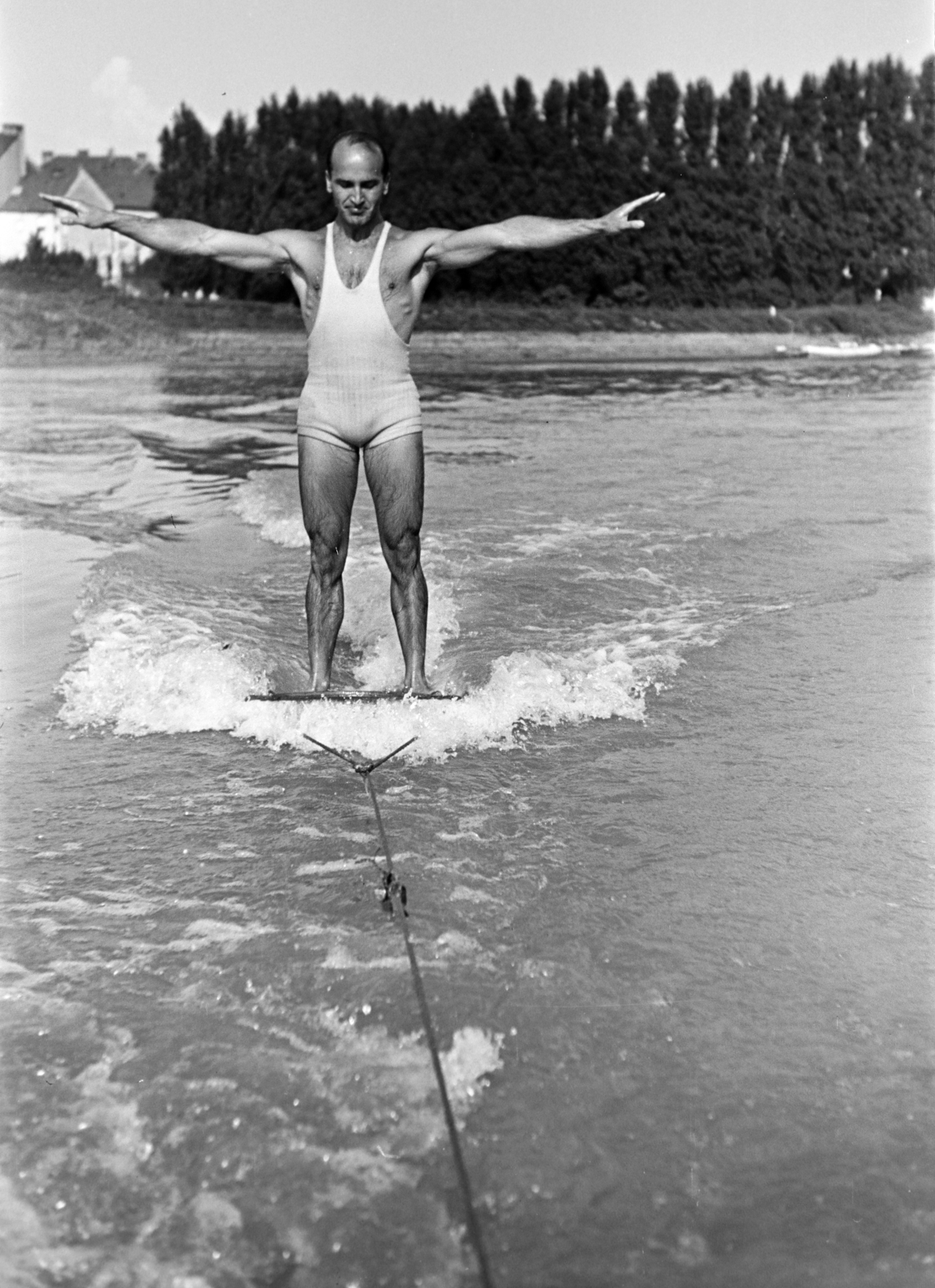 1939, Nagy István, portrait, Fortepan #264300