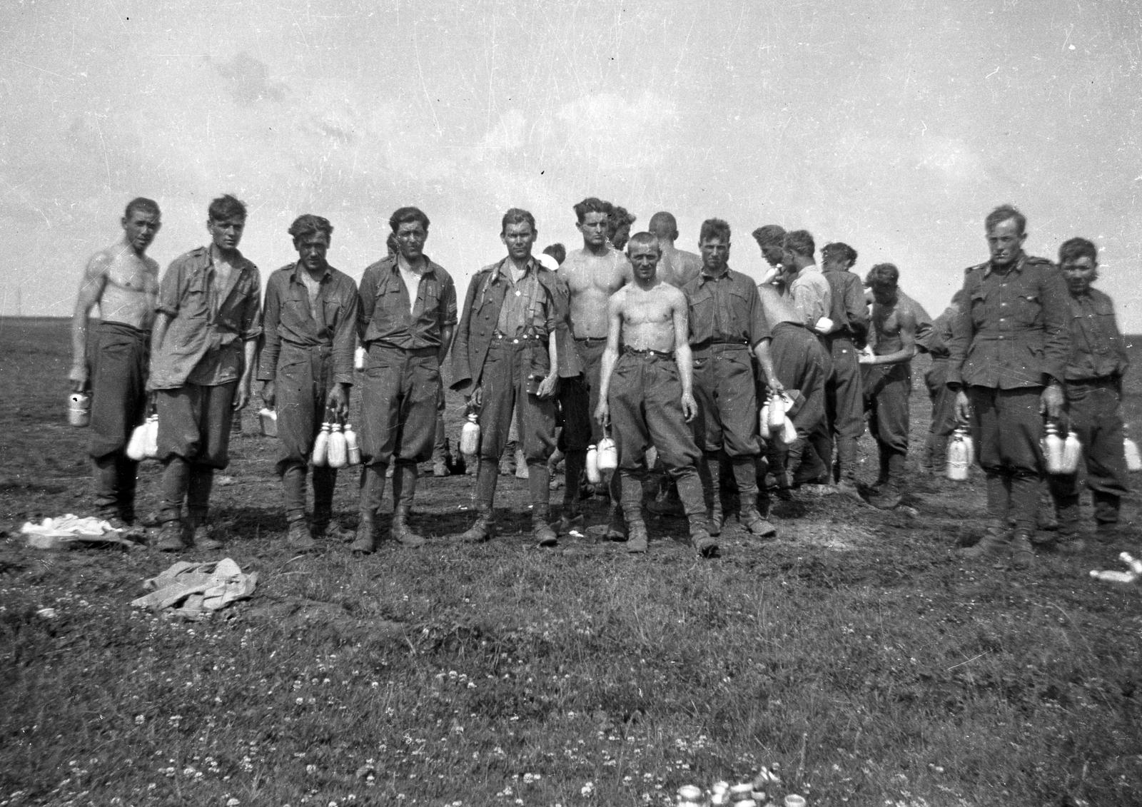 Ukrajna, 1941, Ladinek Viktor, keleti front, Fortepan #264678