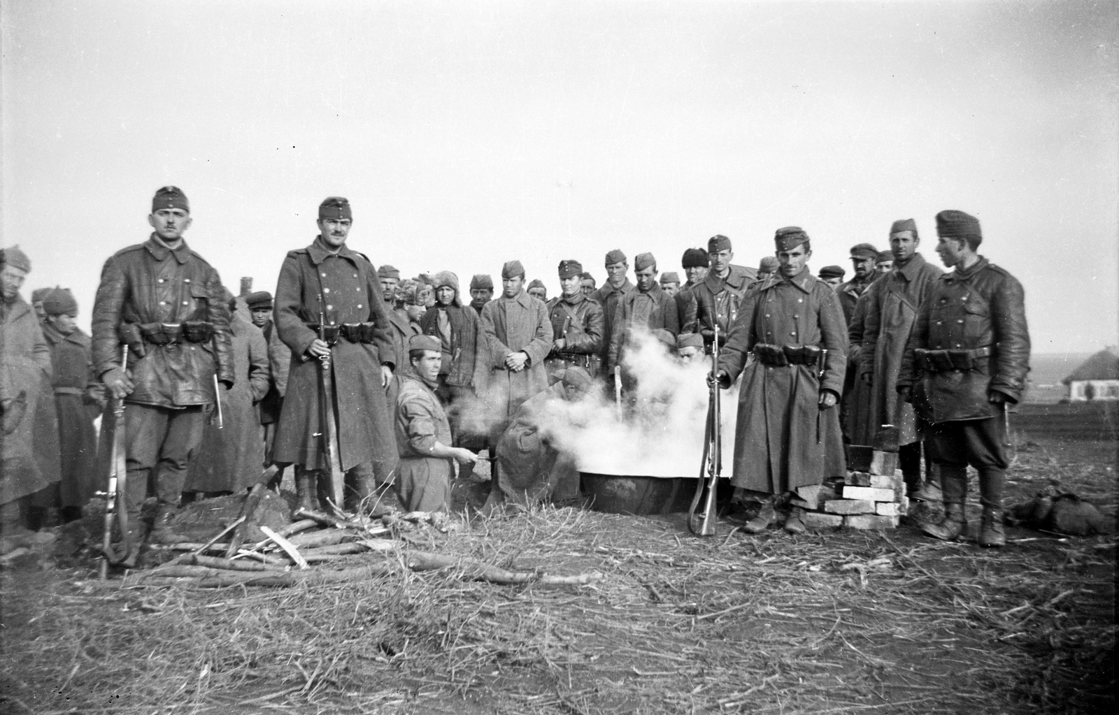 1942, Ladinek Viktor, eastern front, Fortepan #264740