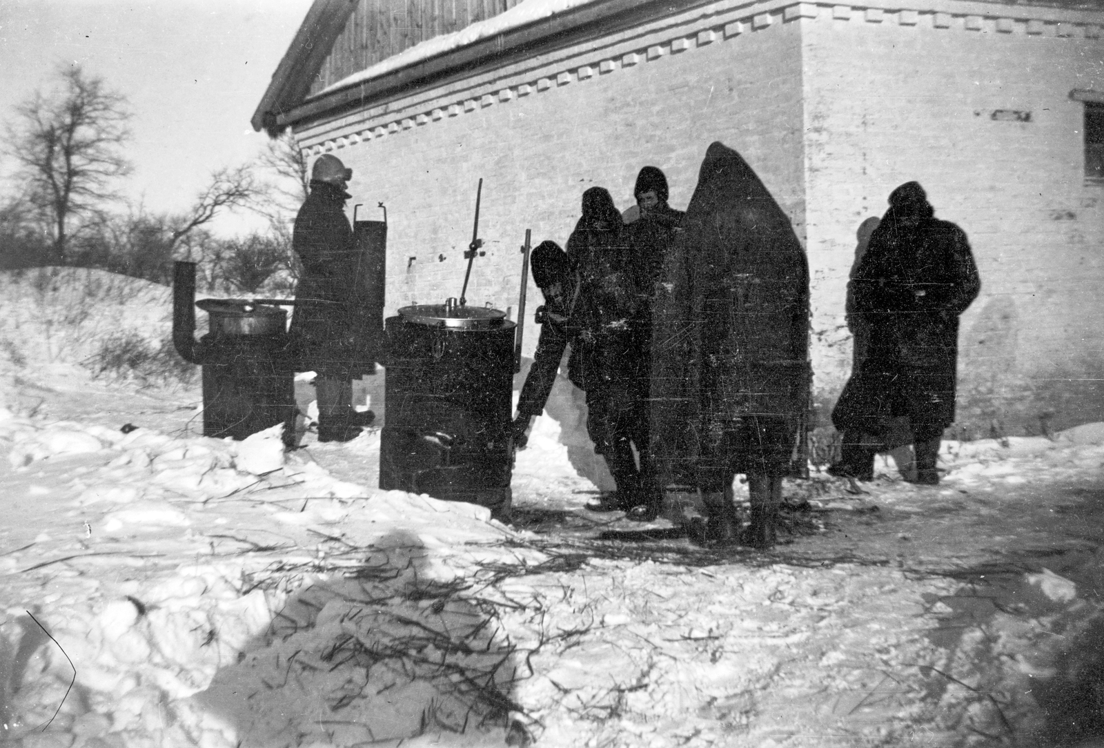 Russia, a felvétel 2. magyar hadsereg egységeinek visszavonulása közben készült., 1943, Ladinek Viktor, Fortepan #264771