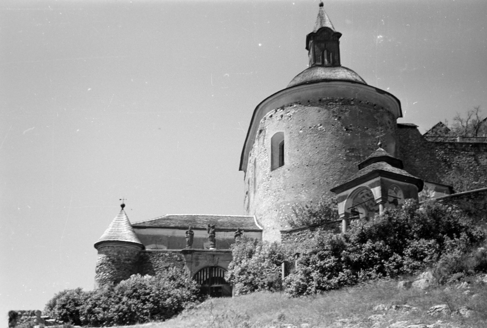 Slovakia, Krásnohorské Podhradie, Krasznahorka vára., 1943, Horváth József, castle, castle, Fortepan #264858