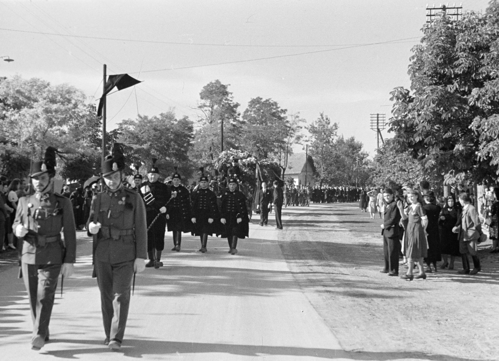 Hungary, Horthy István temetési menete 1942. augusztus 27-én., 1942, Horváth József, Fortepan #265124