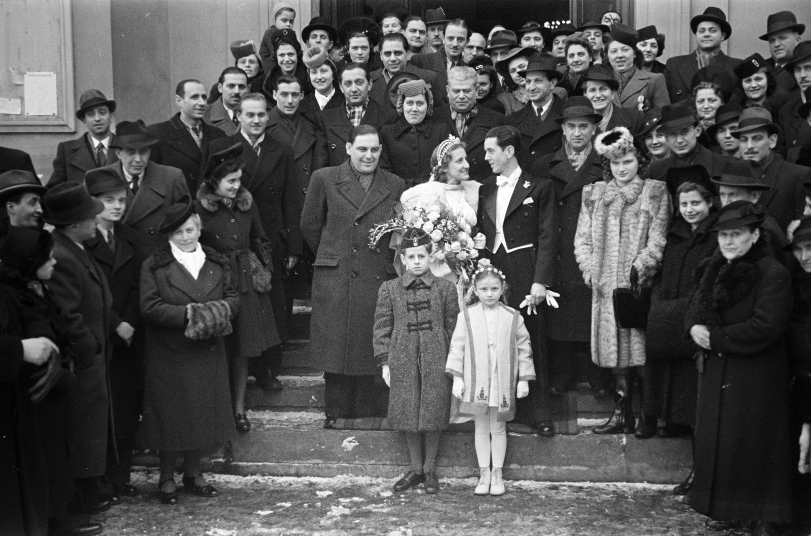 1941, Horváth József, esküvő, Fortepan #265240