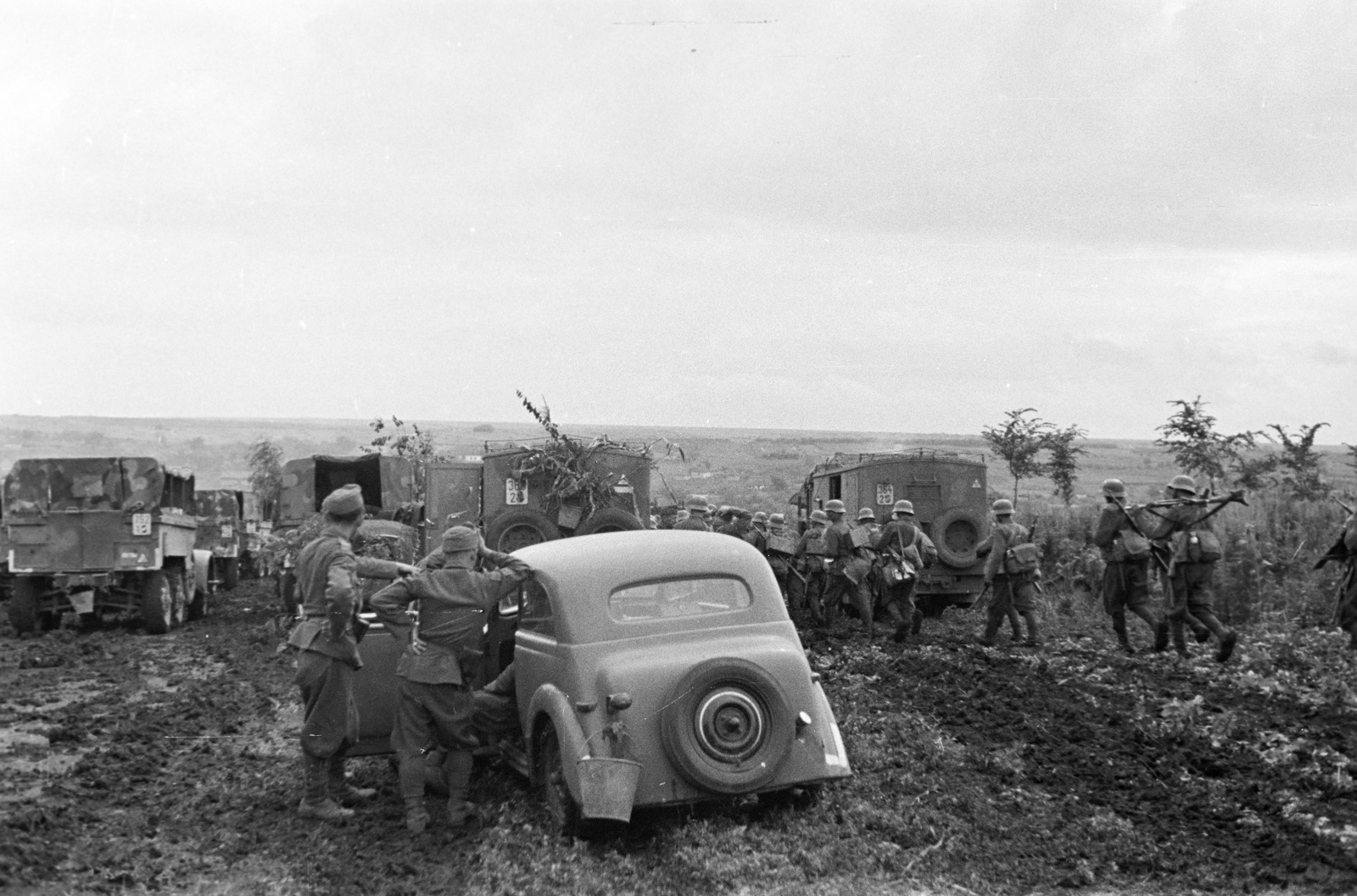 Ukrajna, 1941, Horváth József, Fortepan #265259