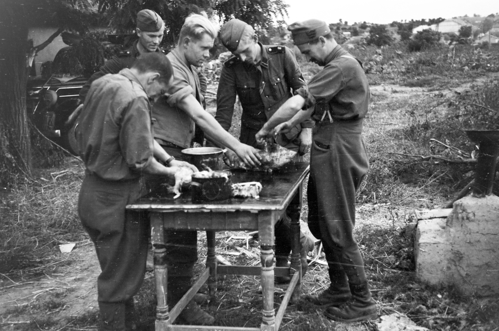 Ukraine, 1941, Horváth József, eastern front, Fortepan #265318