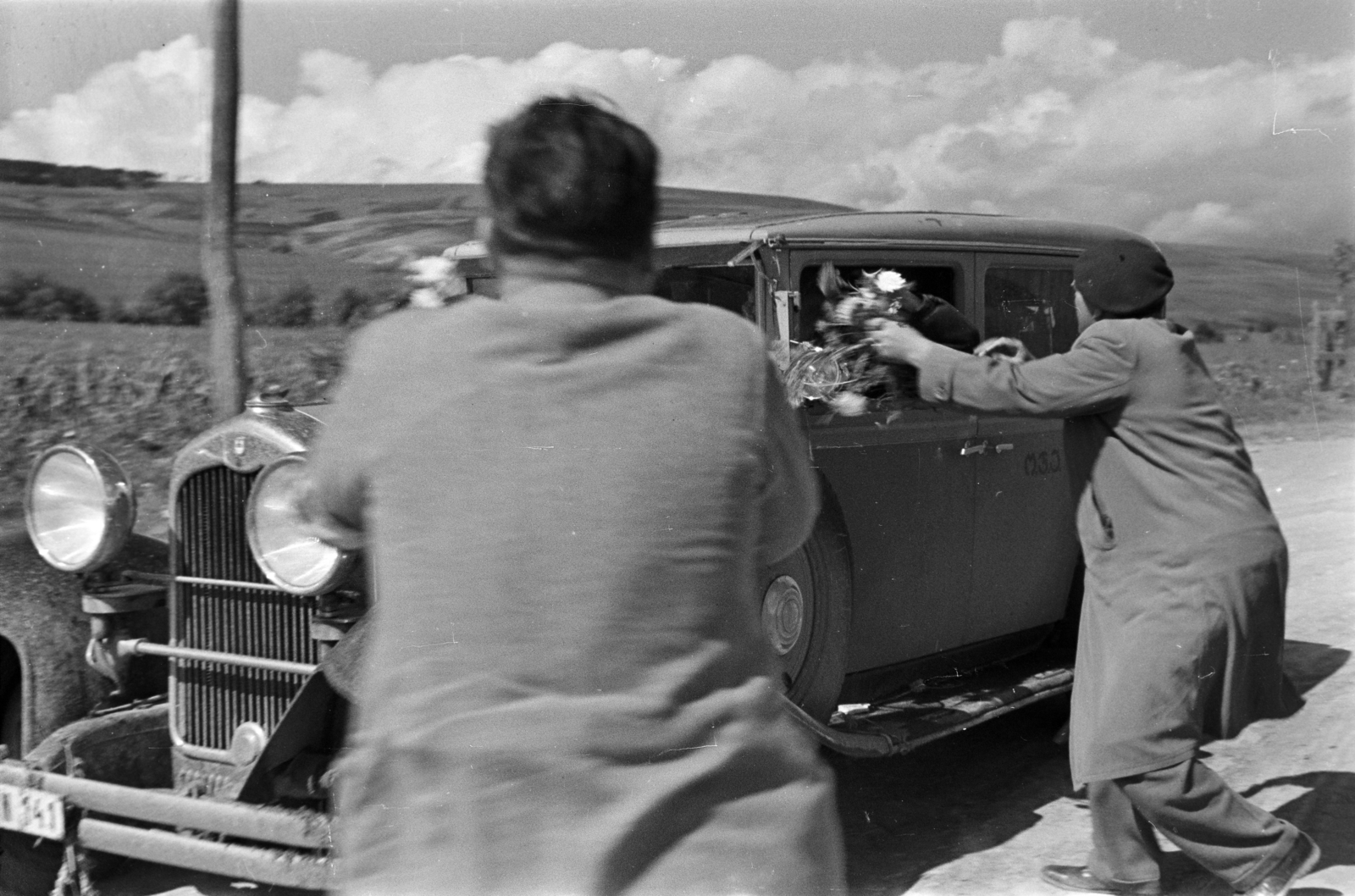 Romania,Transylvania, Észak-Erdély, a felvétel a magyar csapatok bevonulása idején készült., 1940, Horváth József, Best of, Fortepan #265457