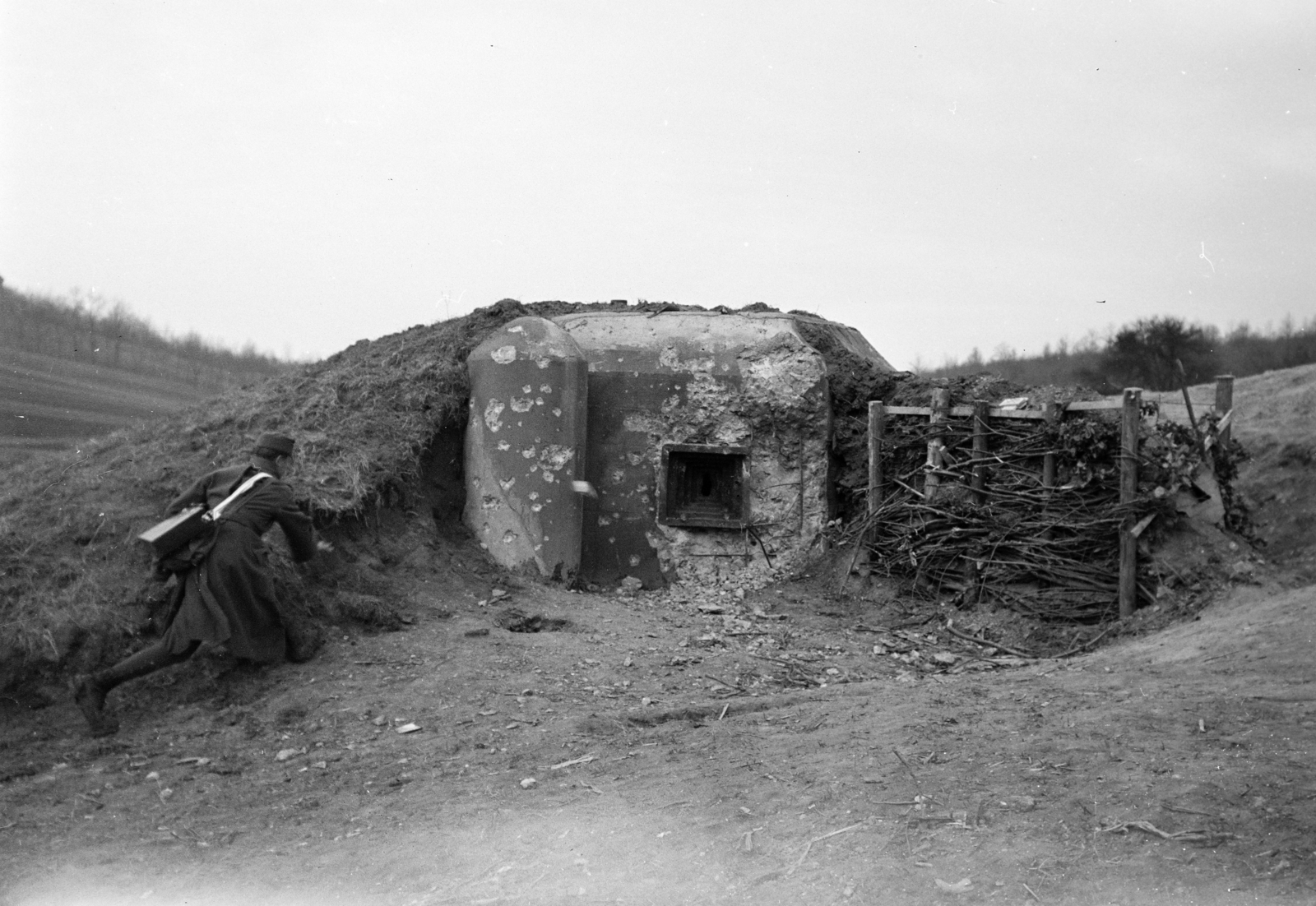 1939, Horváth József, war damage, manoeuvre, Fortepan #265956